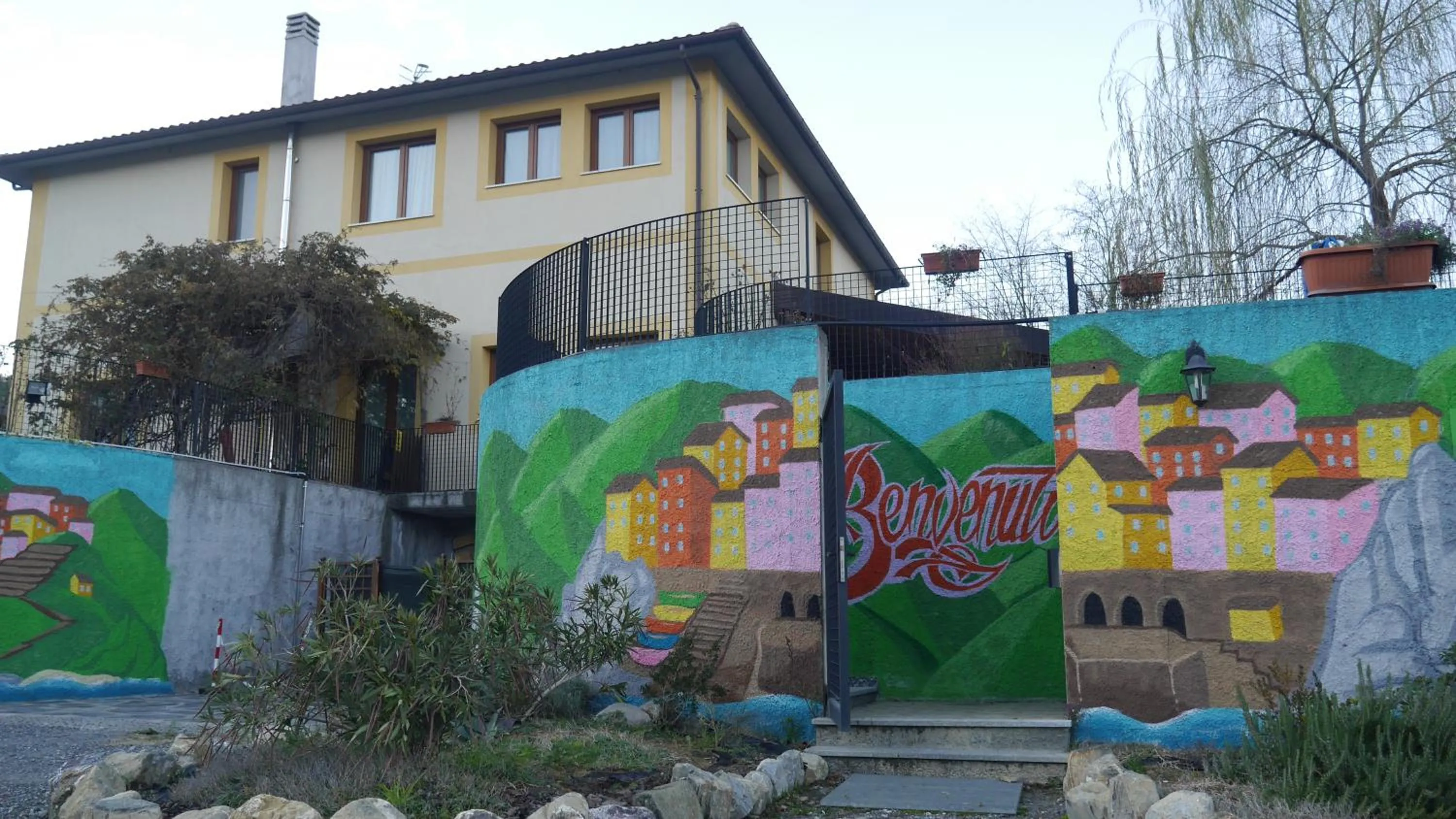 Facade/entrance in Hotel Sonno D'Autore