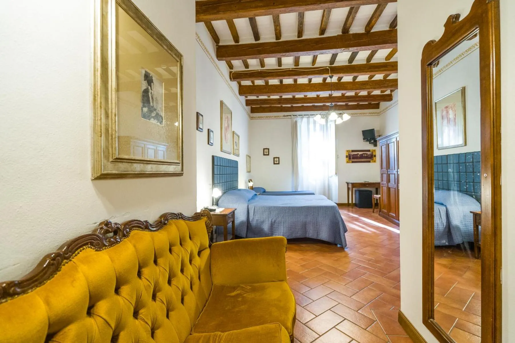 Quadruple Room in Albergo Casentino