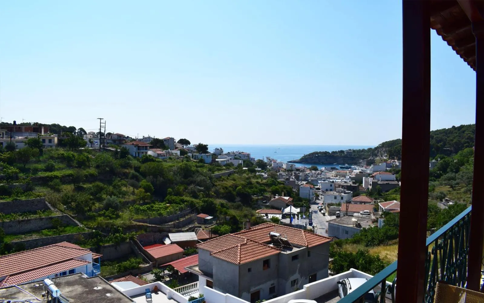 View (from property/room) in Pension Anna