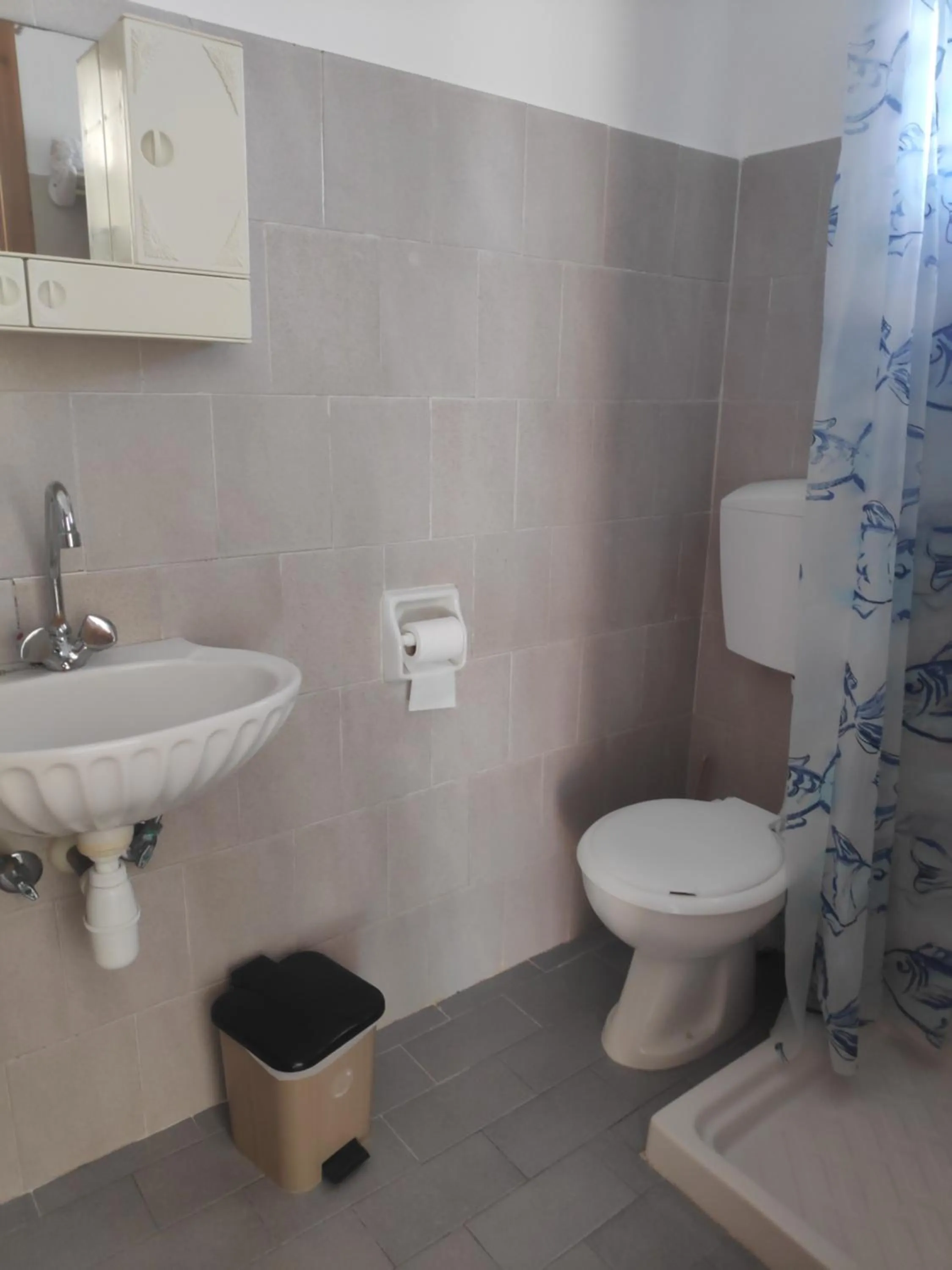 Toilet in Pension Anna