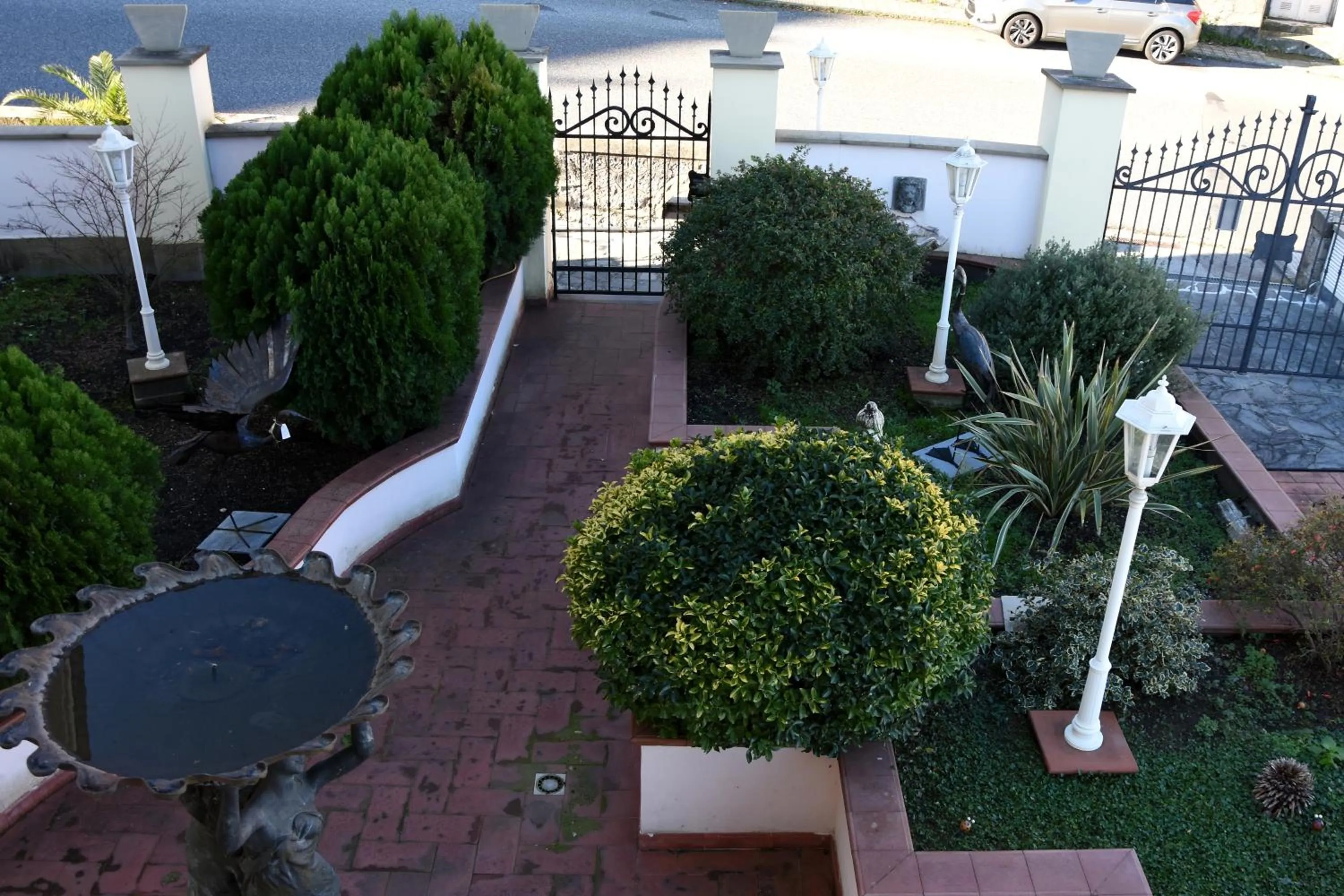 Garden view in Villa Nina