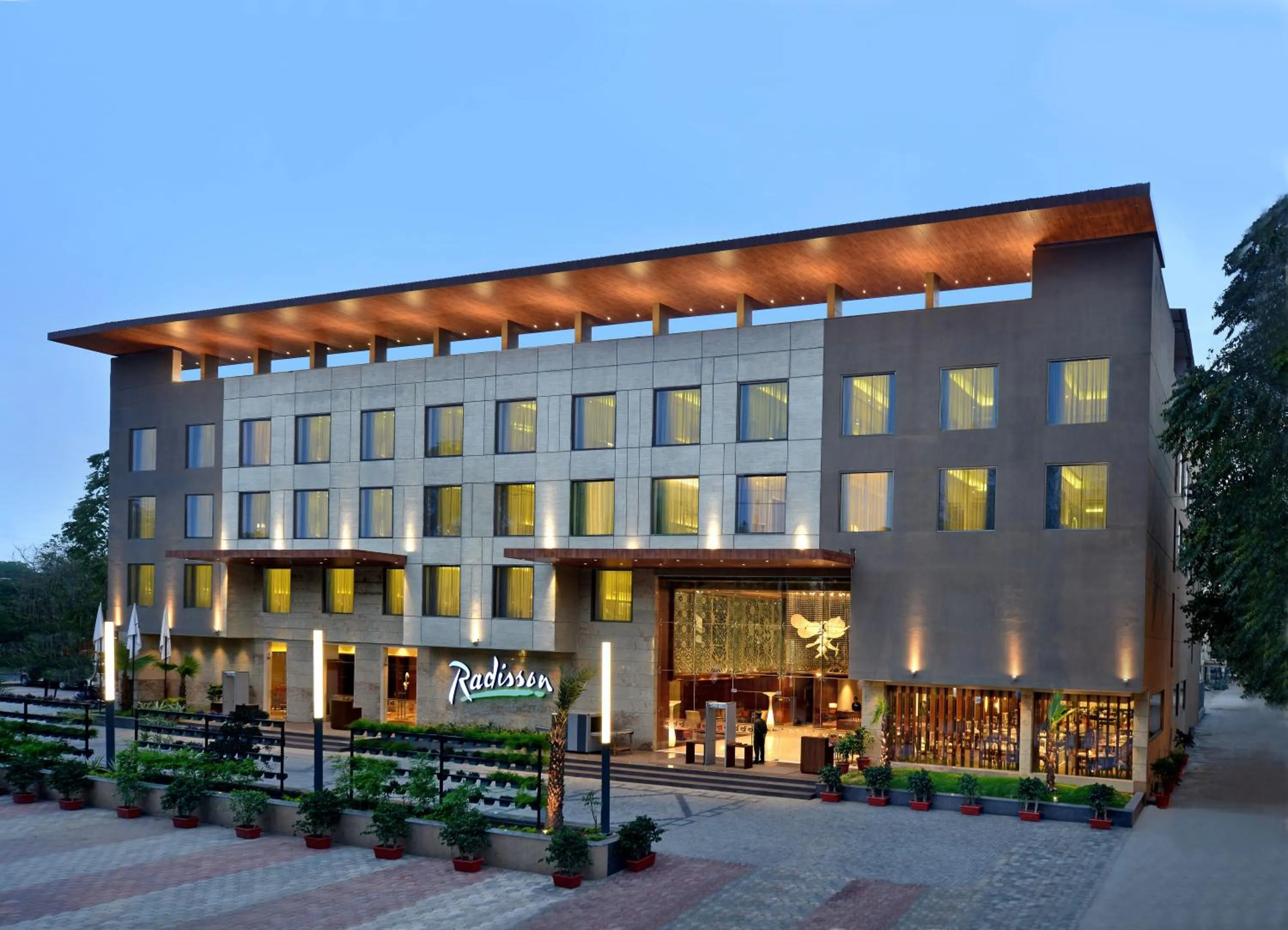 Property building in Radisson Gwalior