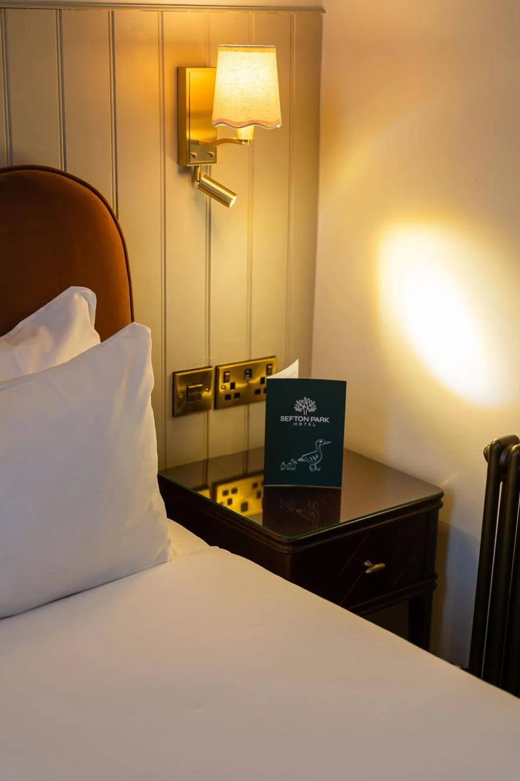 Bed in Sefton Park Hotel