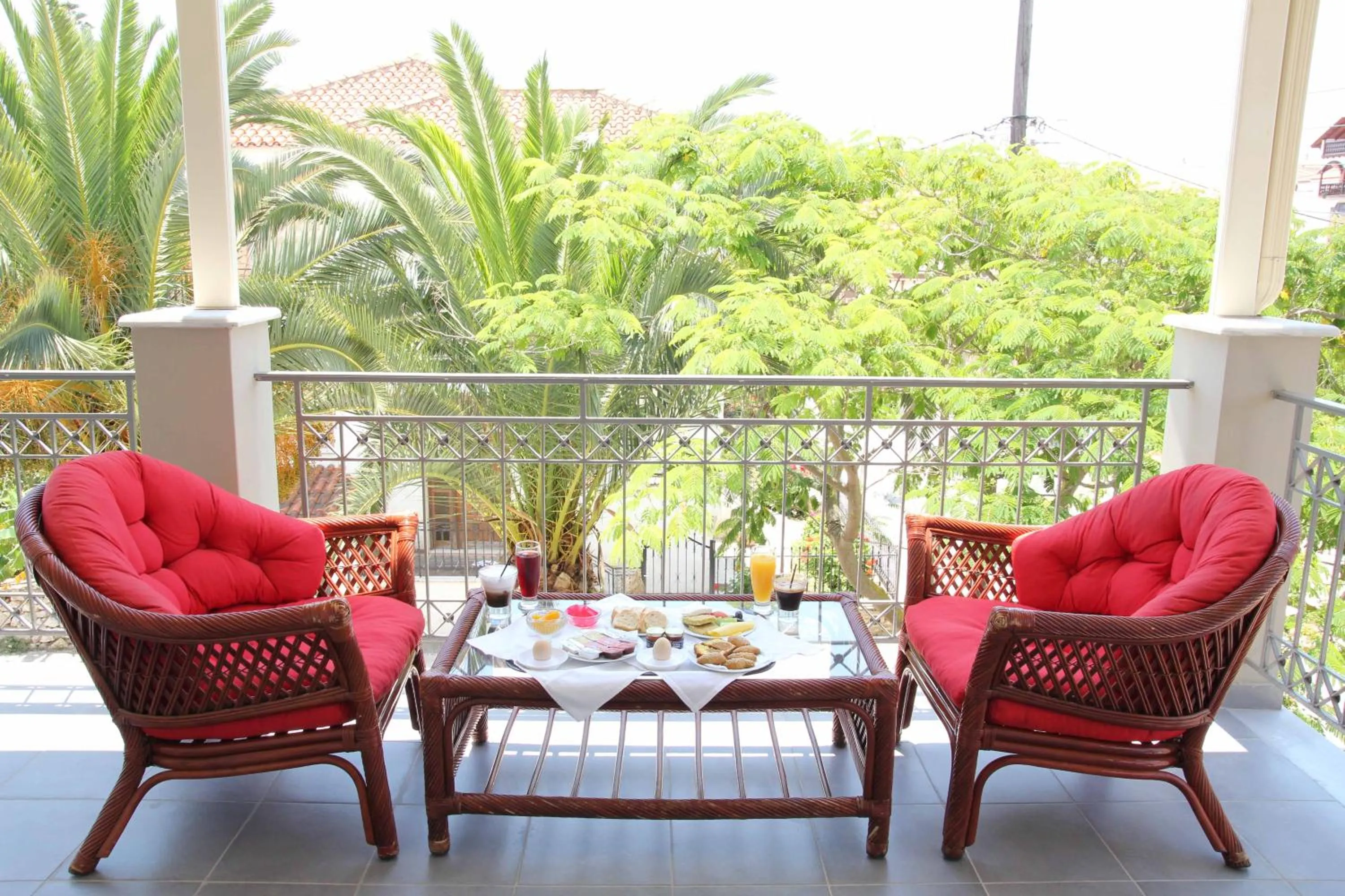 Balcony/Terrace in Achilles Hotel