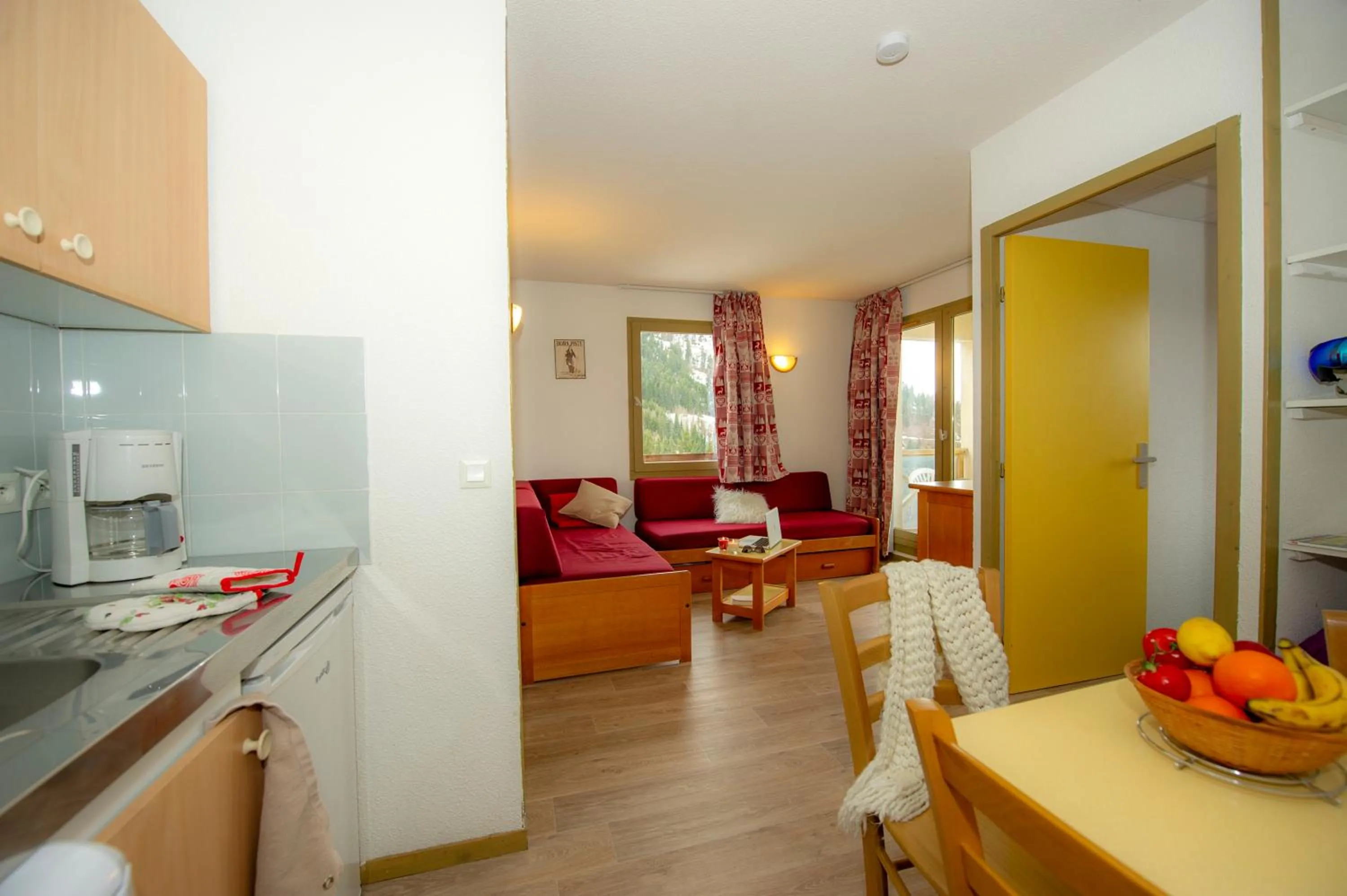 Kitchen or kitchenette in Résidence Capfun Couleurs Soleil, Oz en Oisans