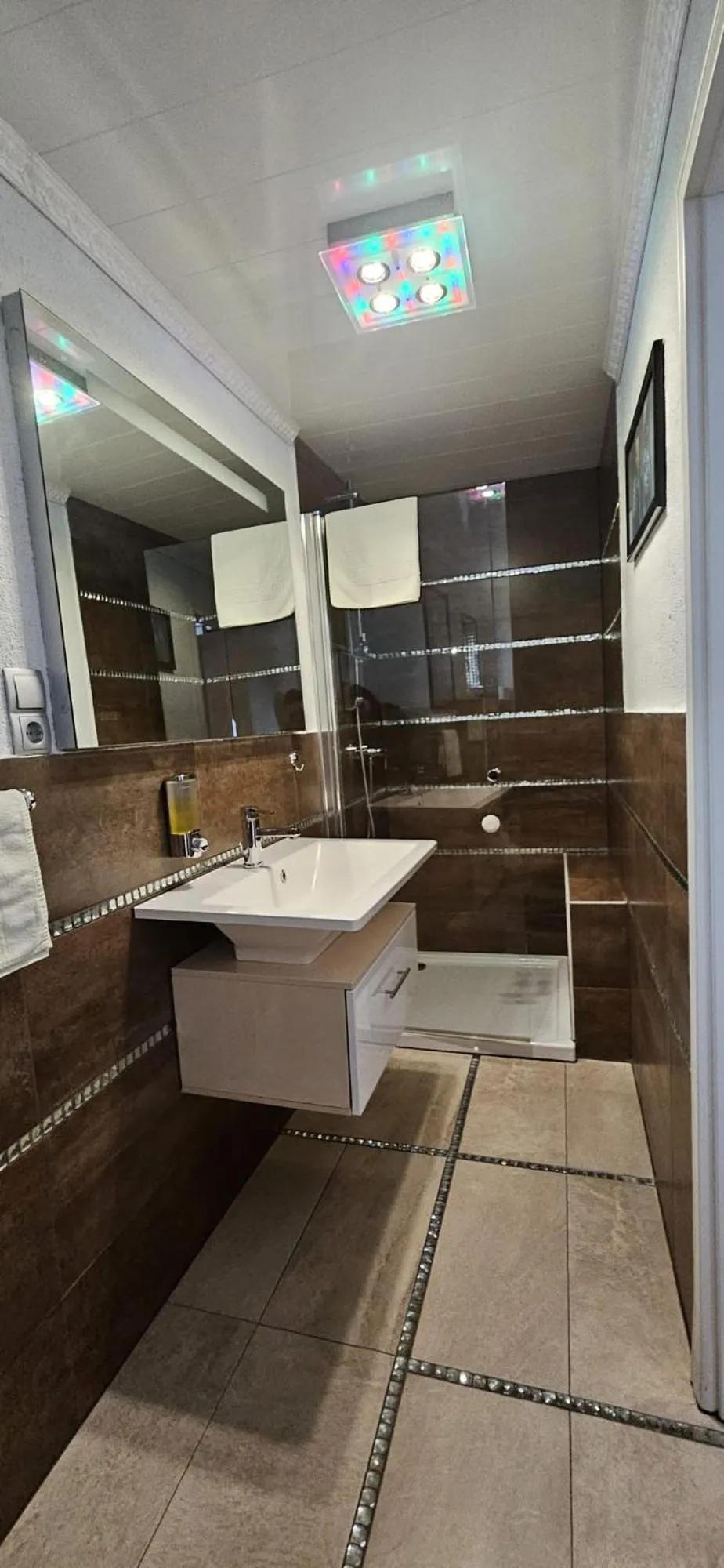 Shower in Hotel Karthäuser Hof