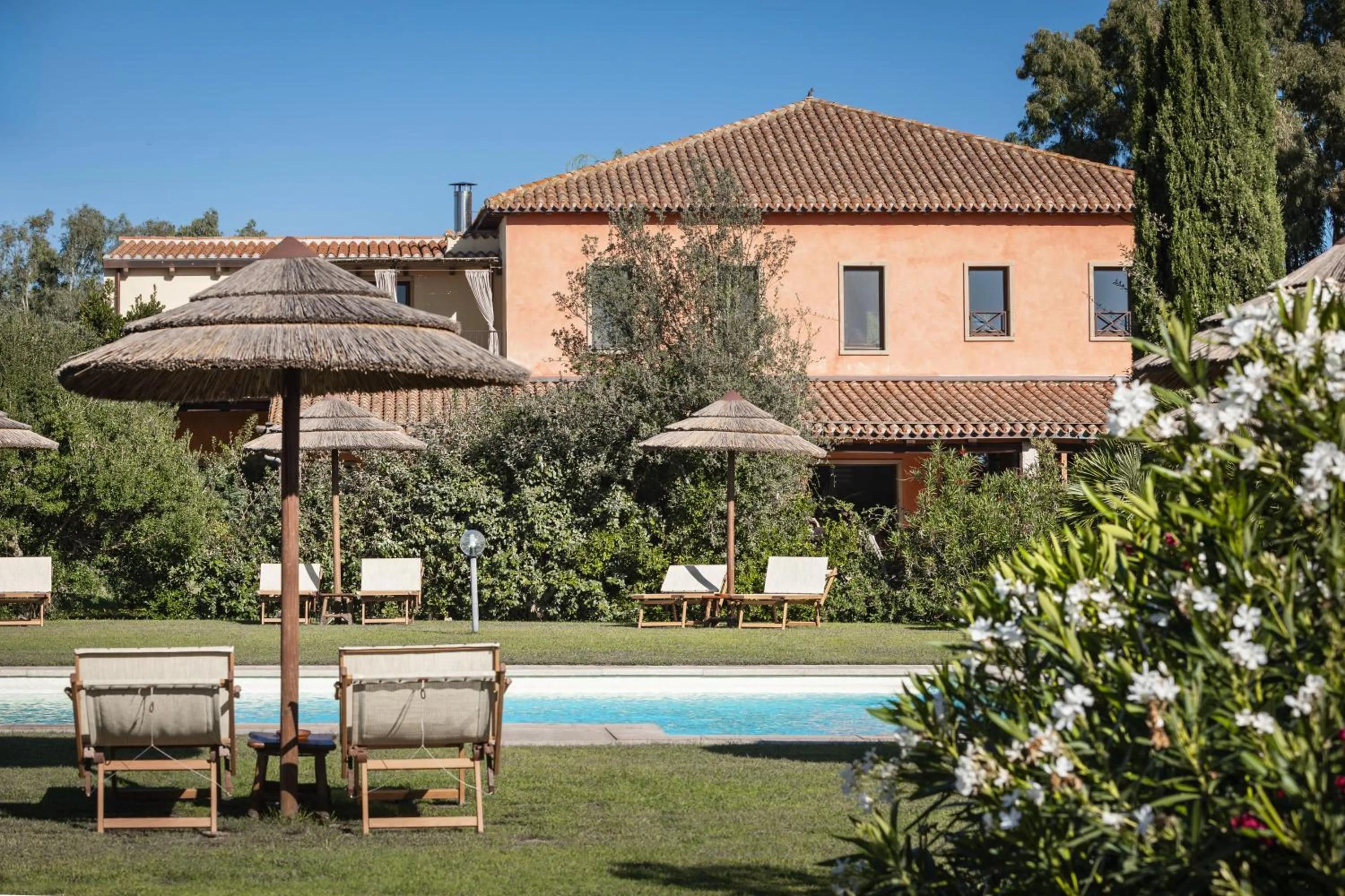 Pool view in Janas Country Resort
