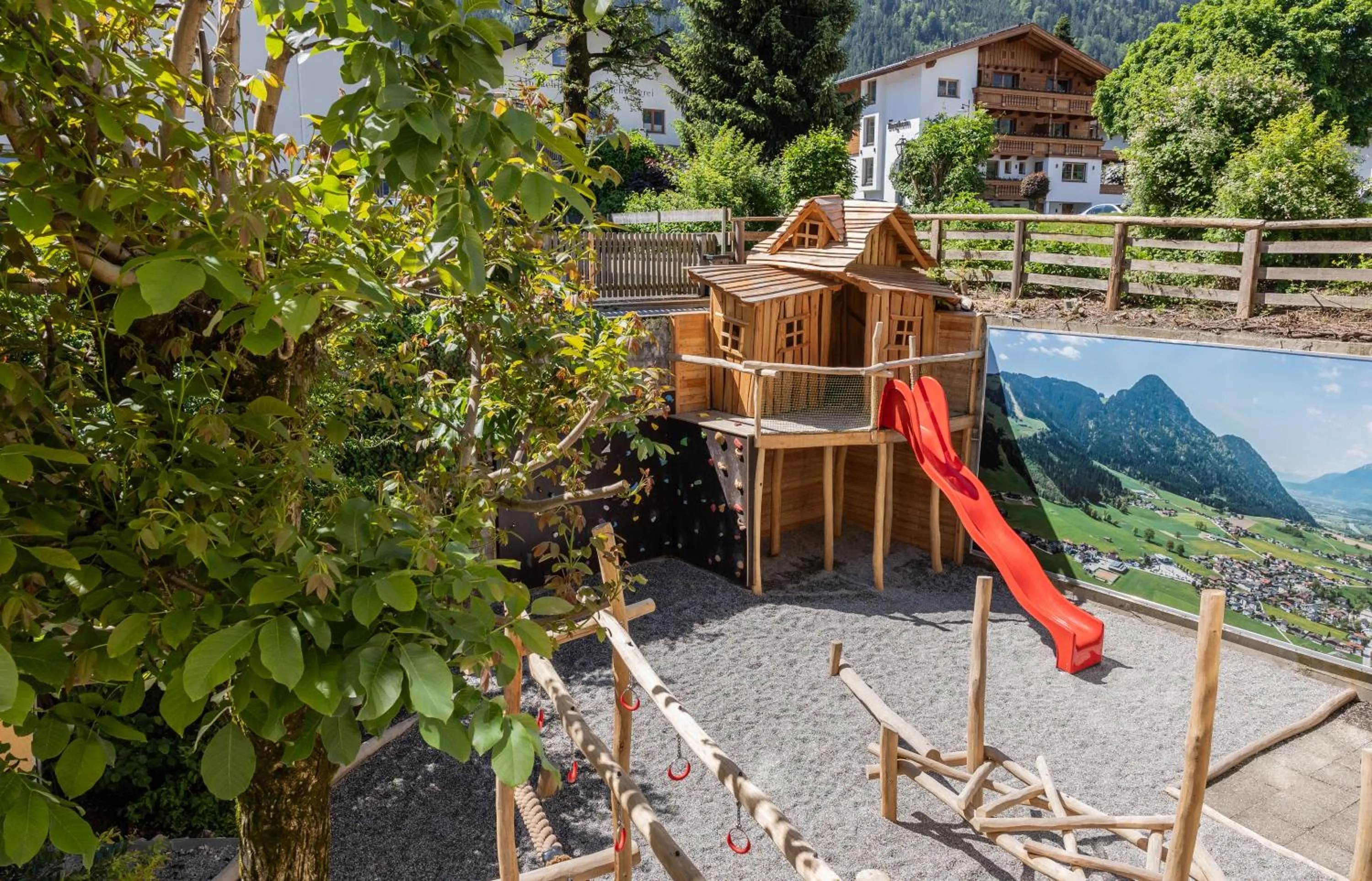 Children play ground in Hotel Stockerwirt