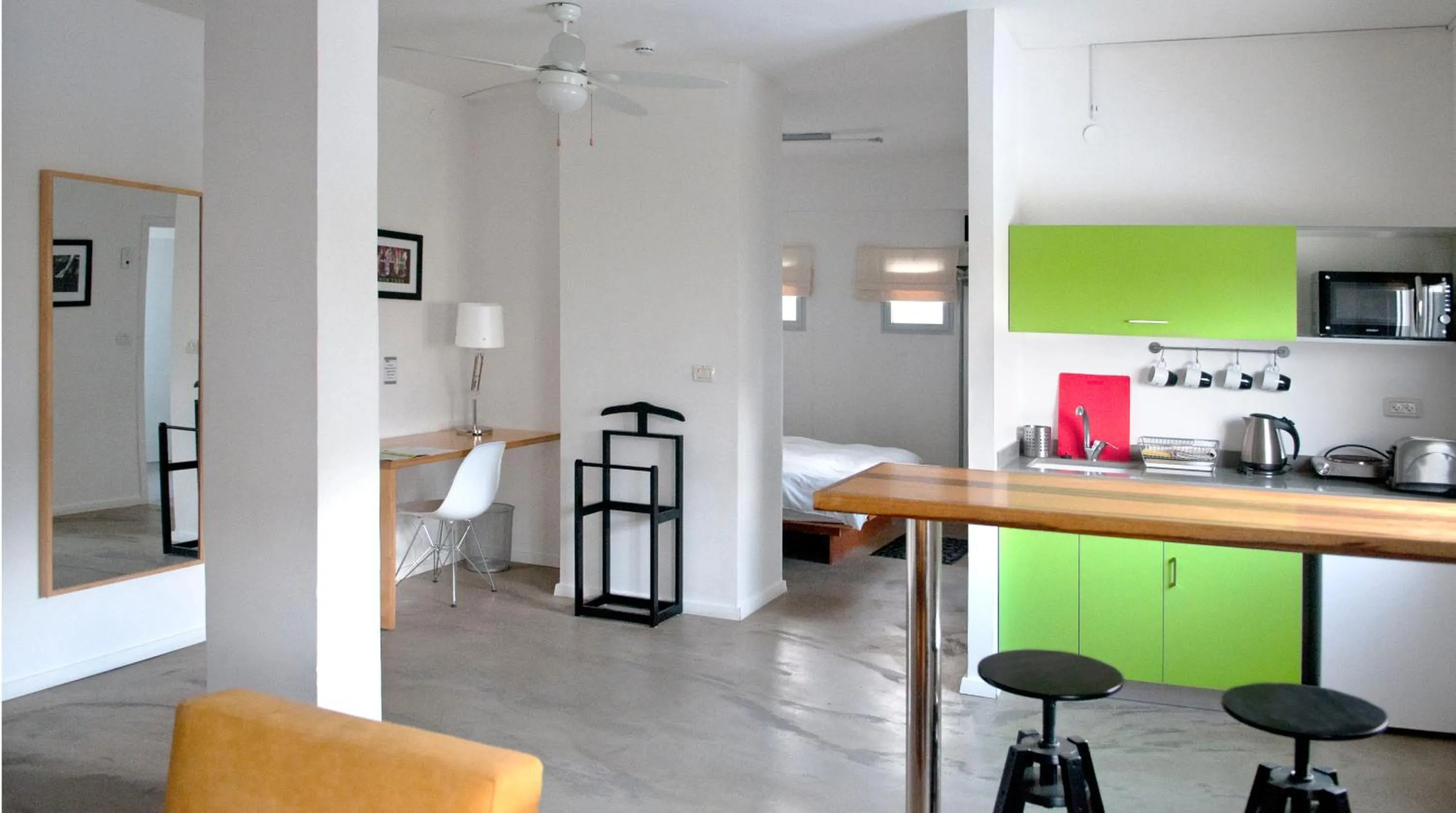 Kitchen or kitchenette in G38 Rental Apartment Building