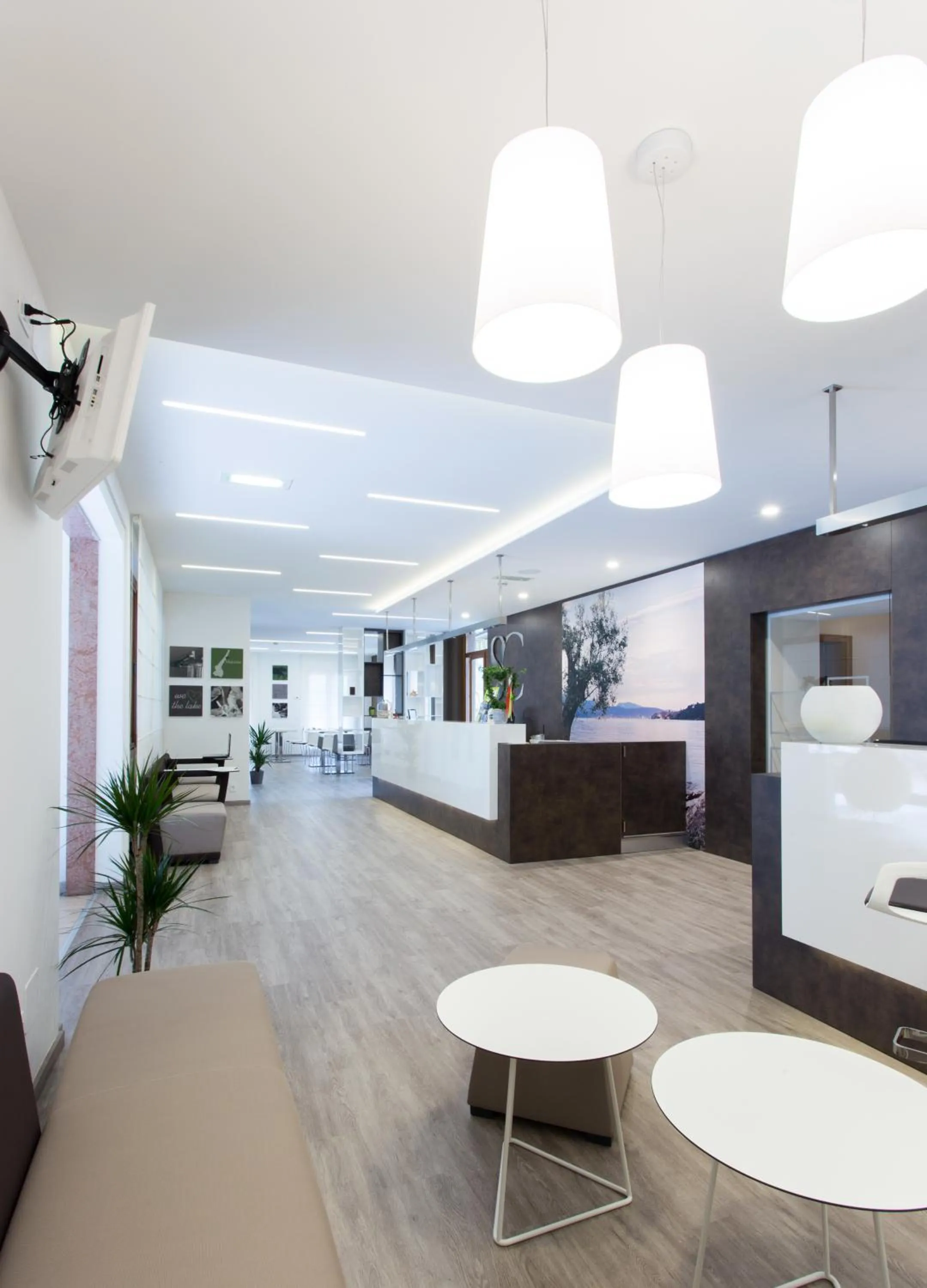 Lobby or reception in Hotel San Carlo