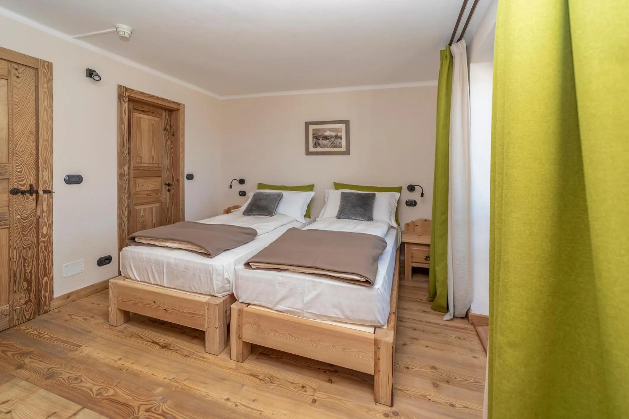 Bed in Hotel Stella Alpina