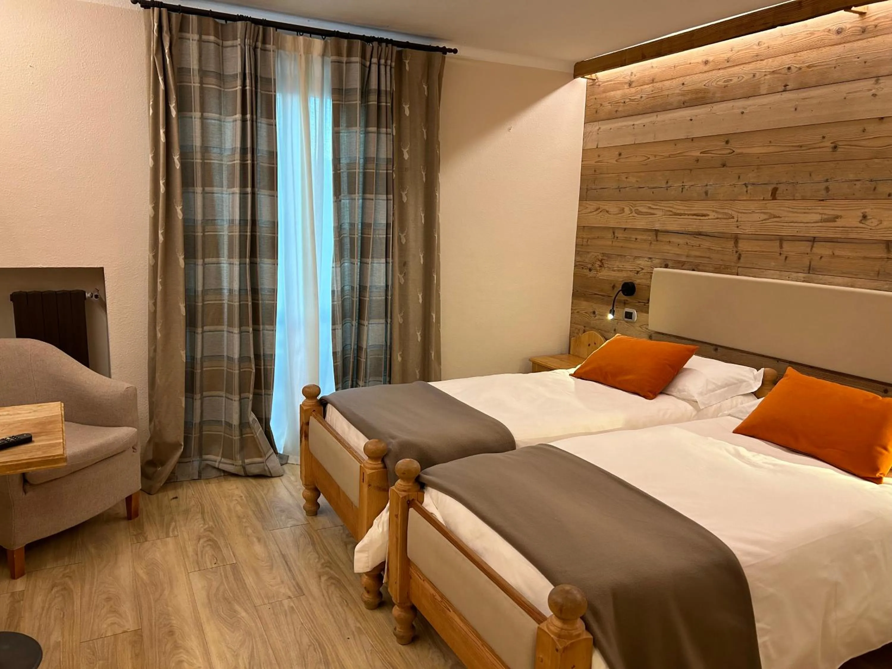 Bed in Hotel Stella Alpina