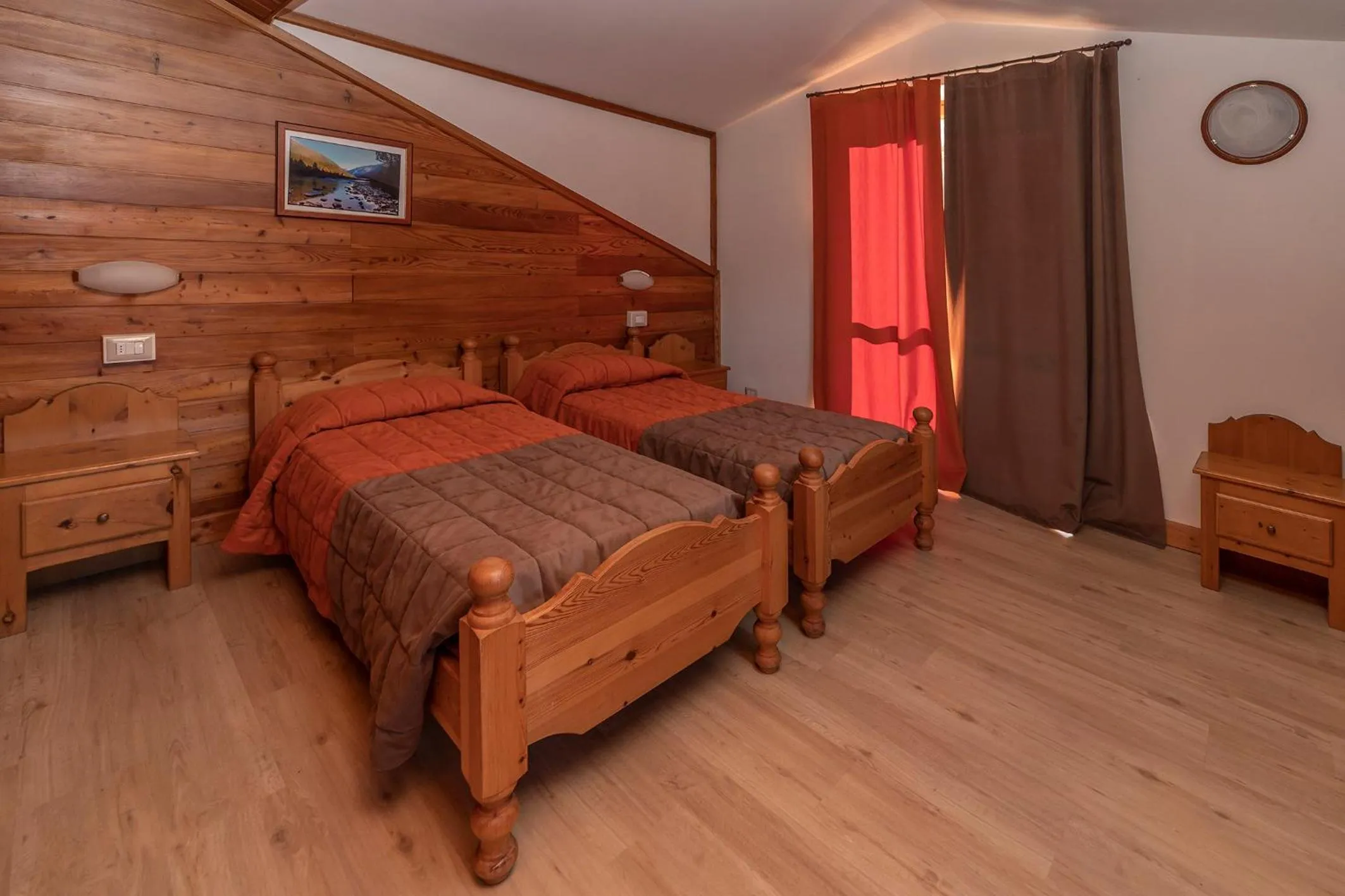 Bed in Hotel Stella Alpina