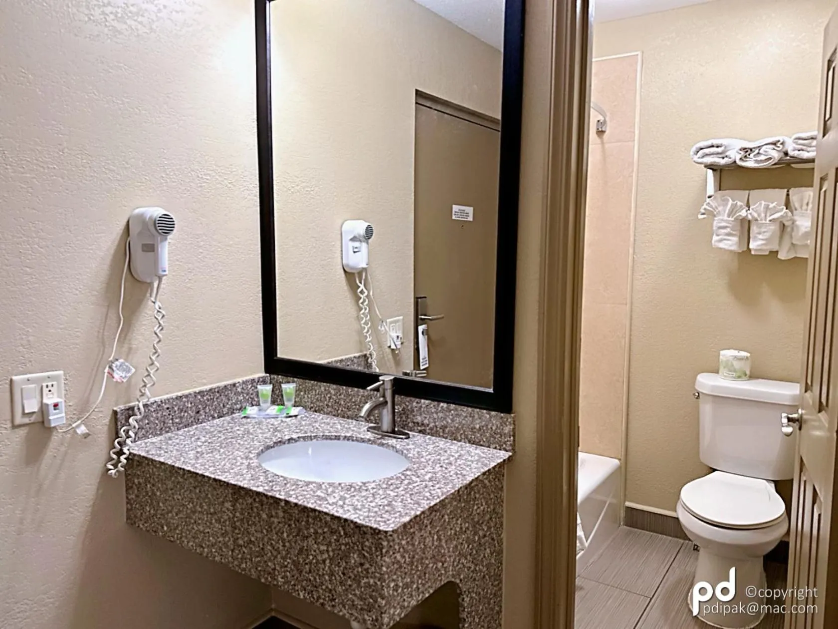 Bathroom in Travel Inn & Suites Flemington