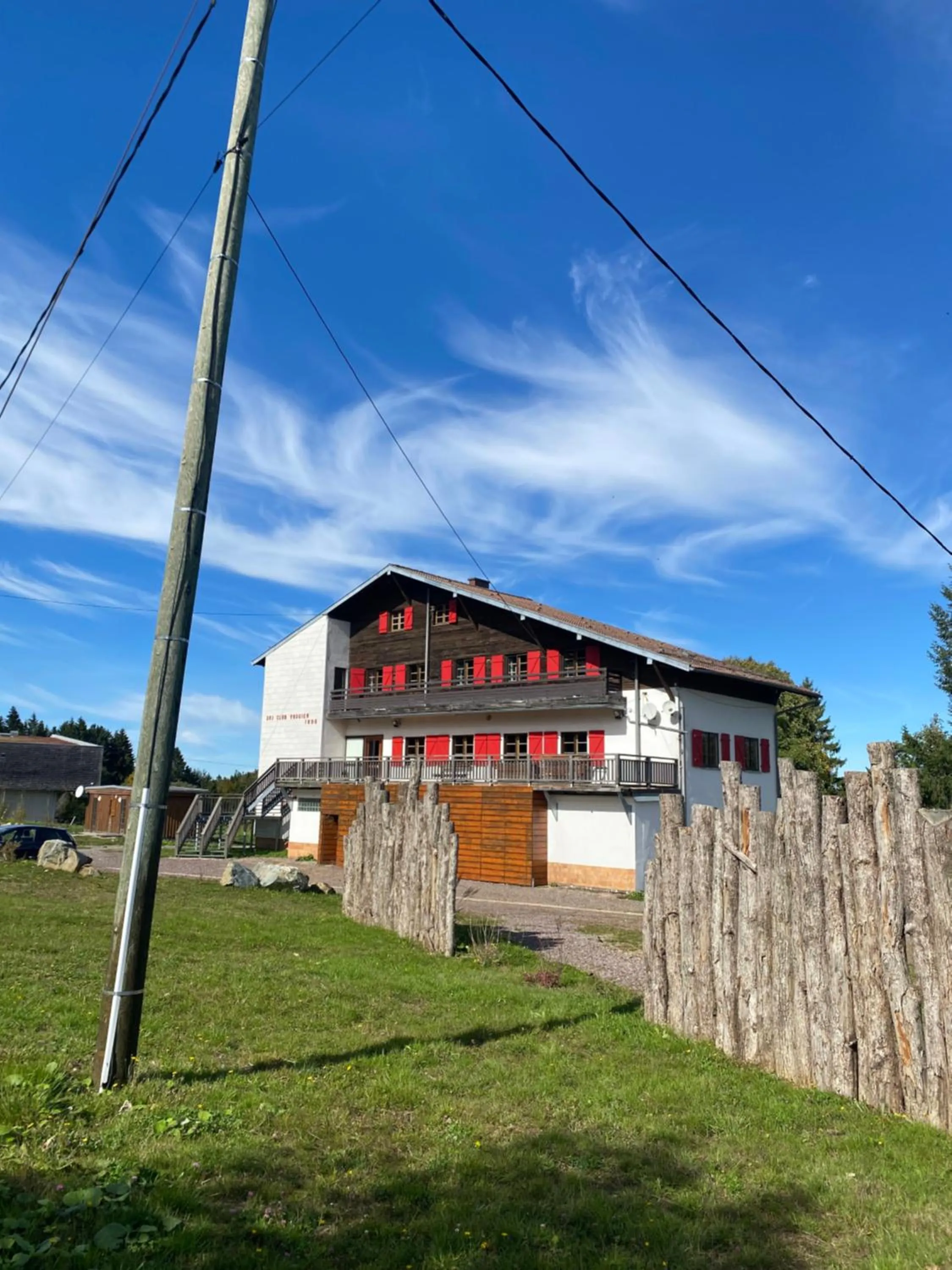 Garden in Hotel Restaurant Mont Champ du Feu
