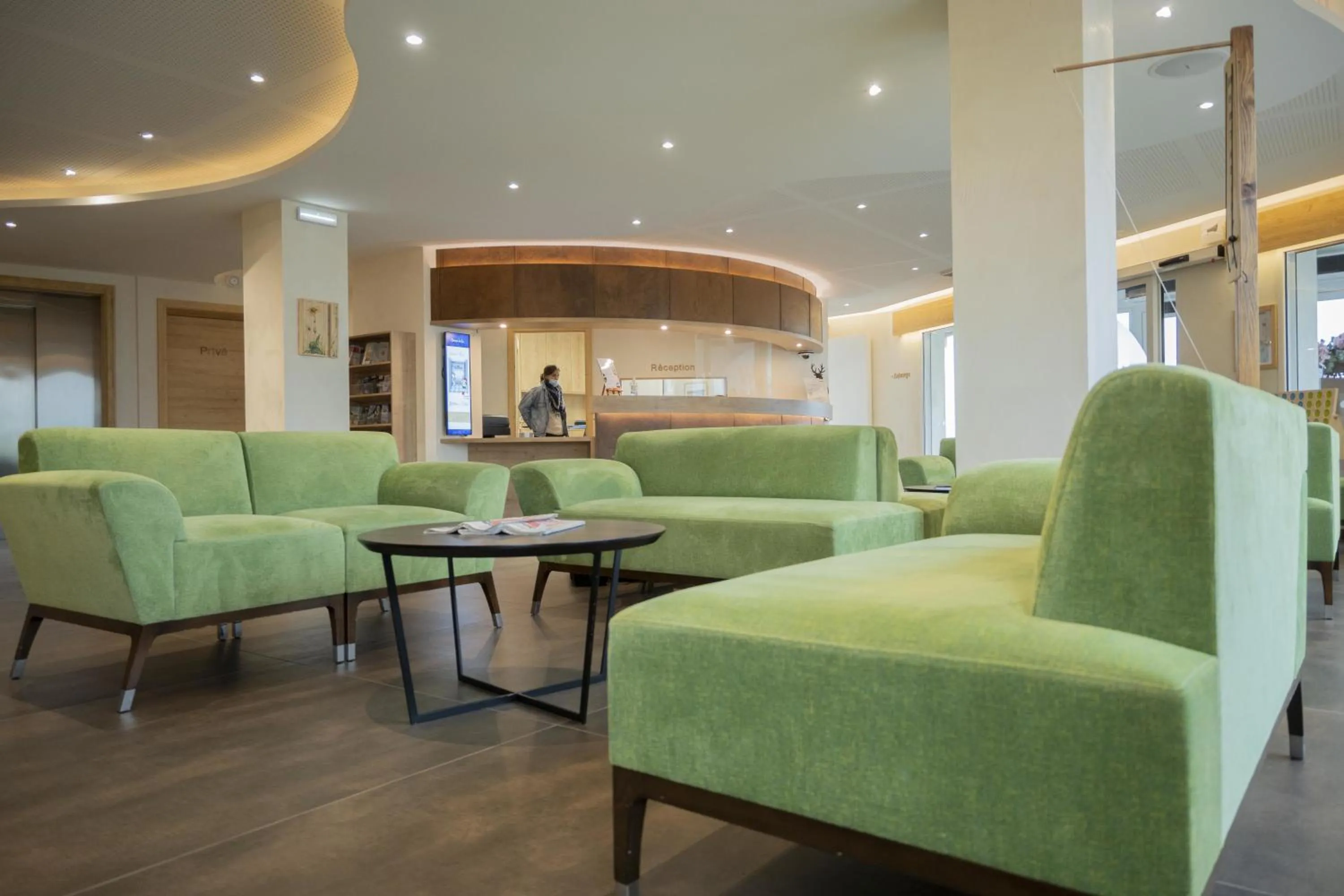 Lounge or bar in Hotel Restaurant Mont Champ du Feu