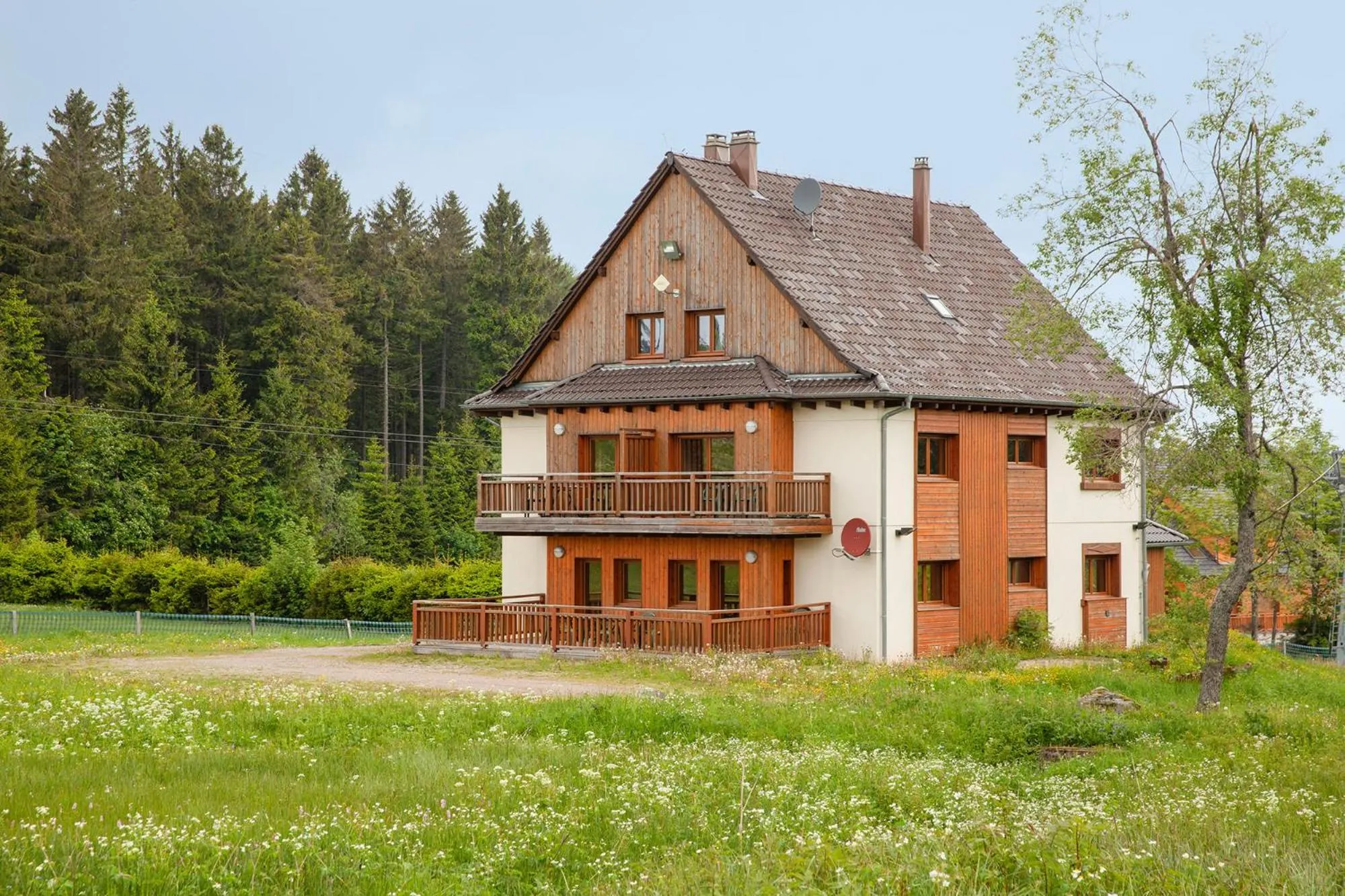 Garden in Hotel Restaurant Mont Champ du Feu