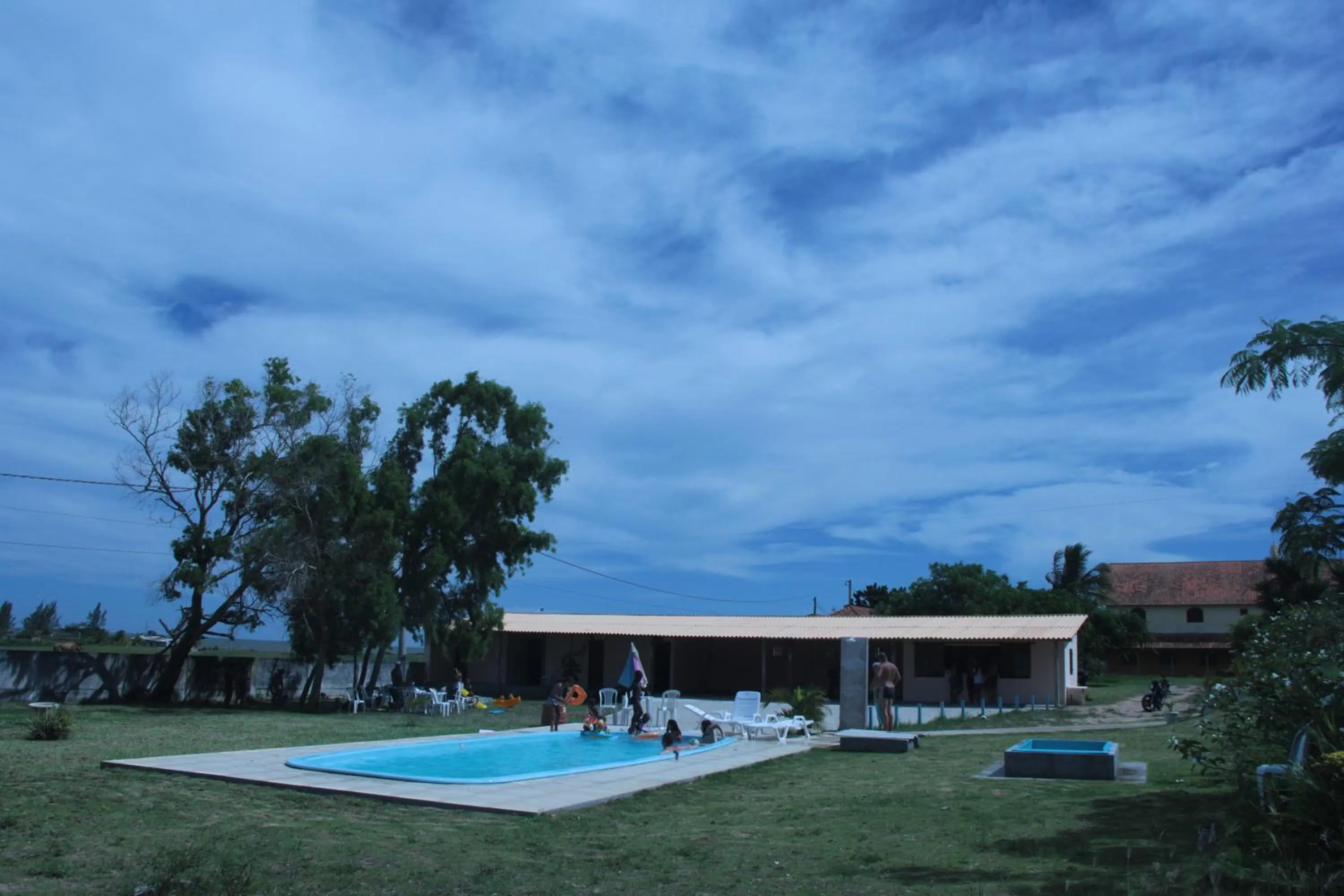 Pool view in Fazenda São Felipe