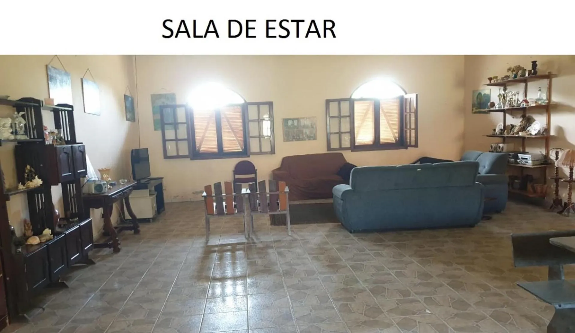 Communal lounge/ TV room in Fazenda São Felipe