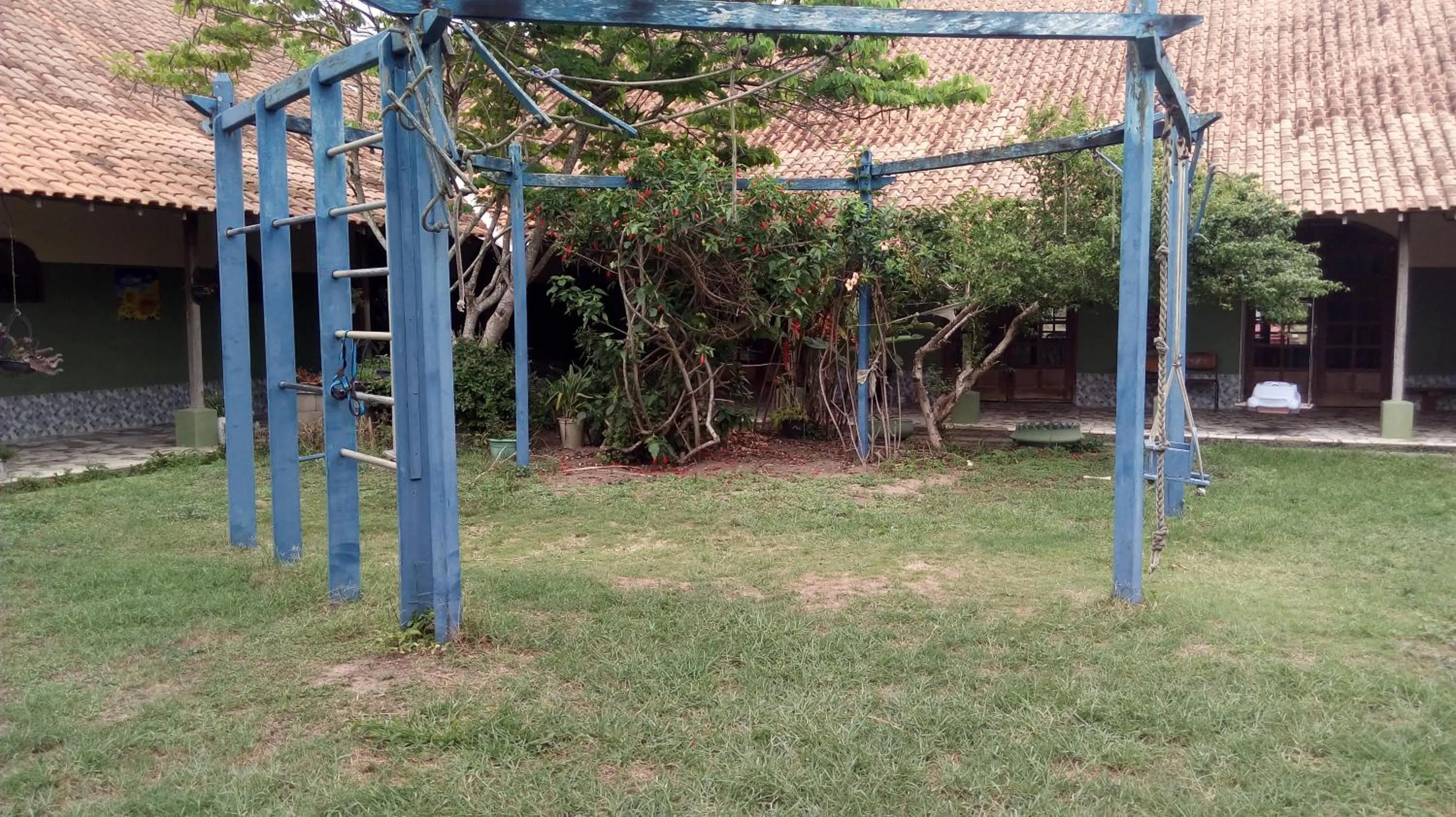 Garden view in Fazenda São Felipe