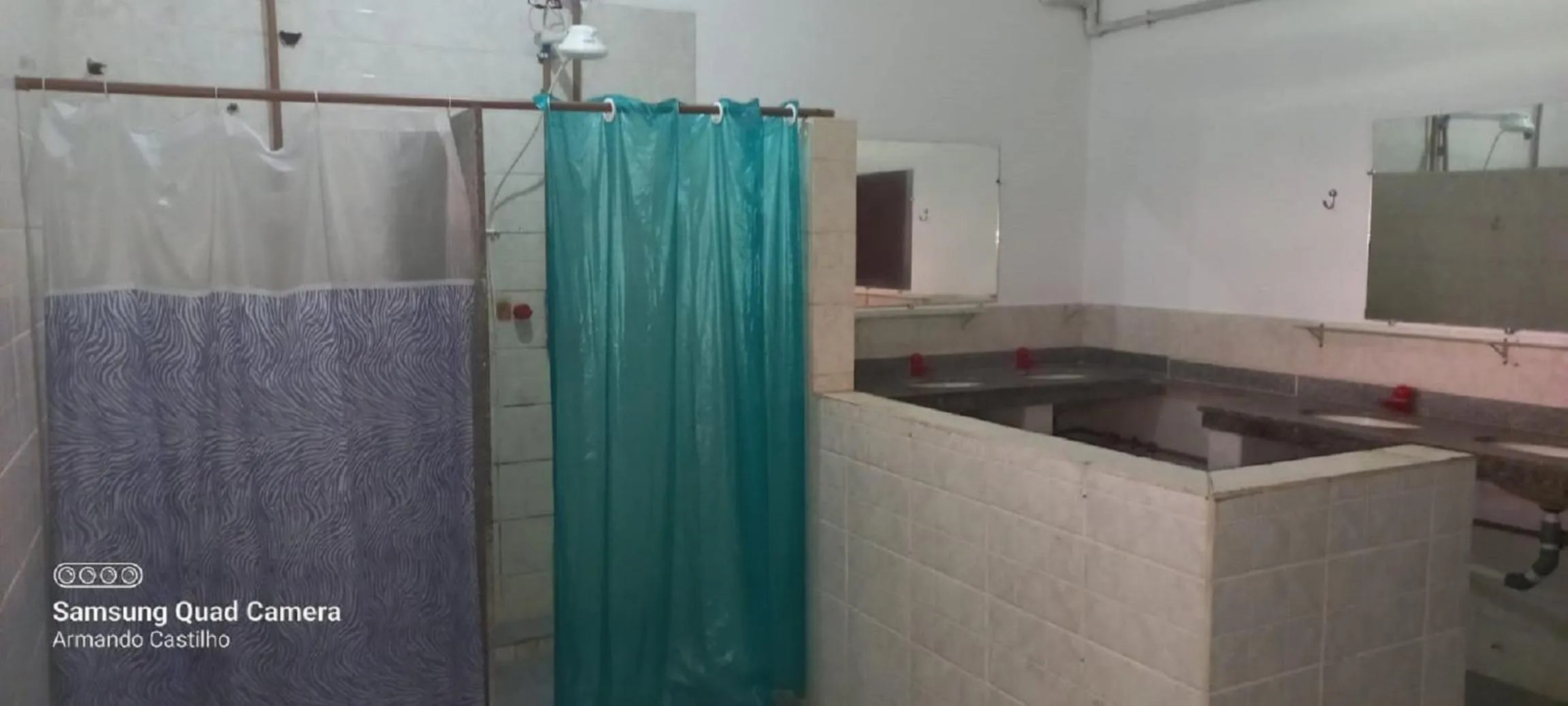 Shower in Fazenda São Felipe