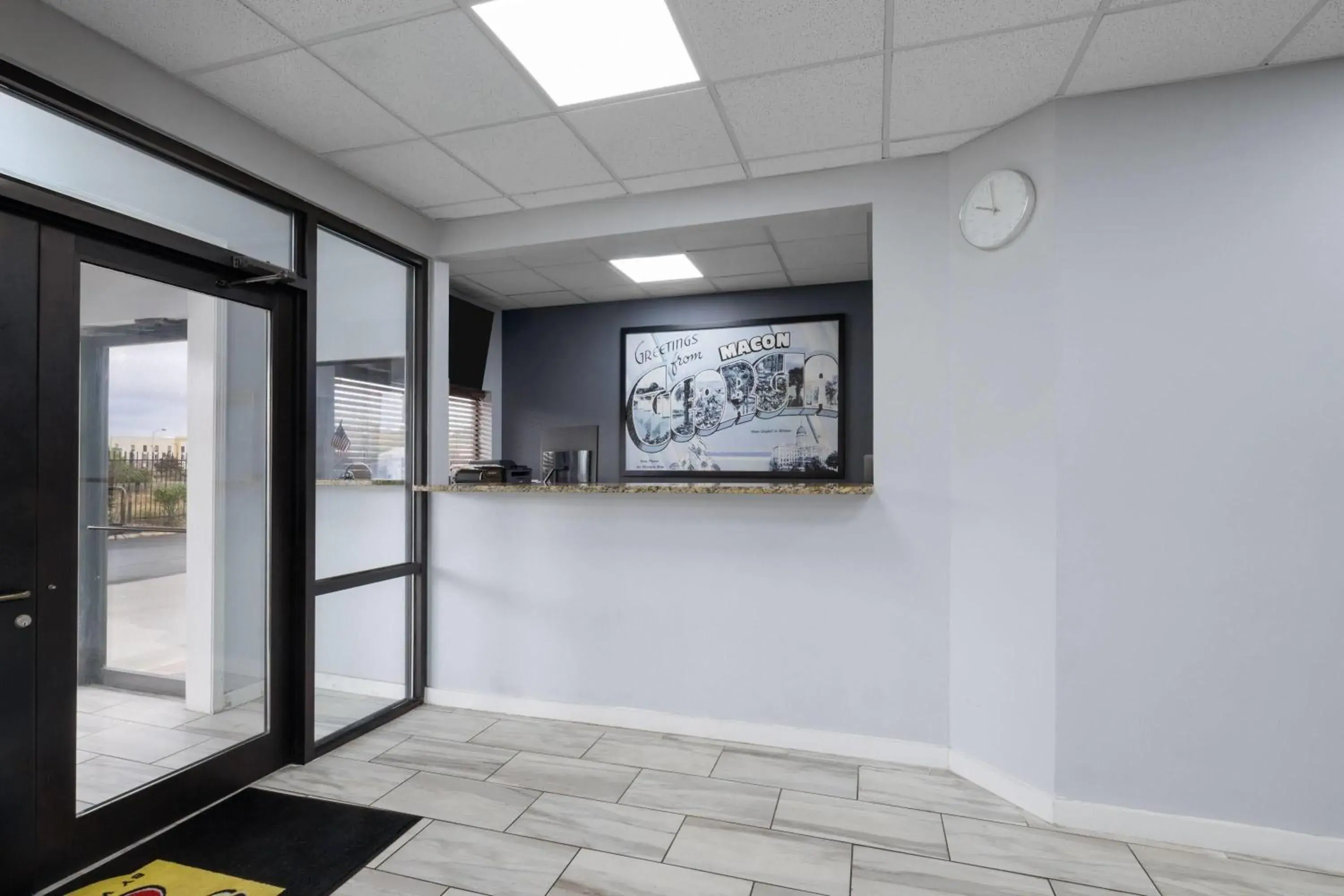 Lobby or reception in Super 8 by Wyndham Macon West Lobby or reception in Super 8 by Wyndham Macon West