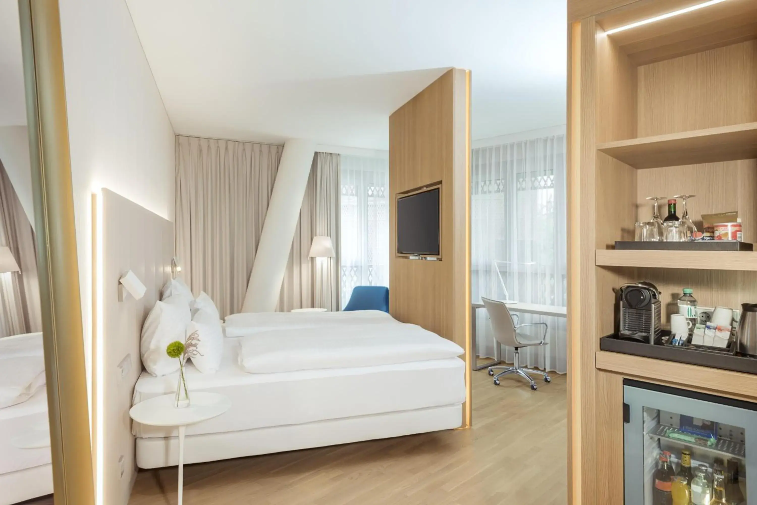 Bedroom, Bed in NH Graz City Bedroom, Bed in NH Graz City