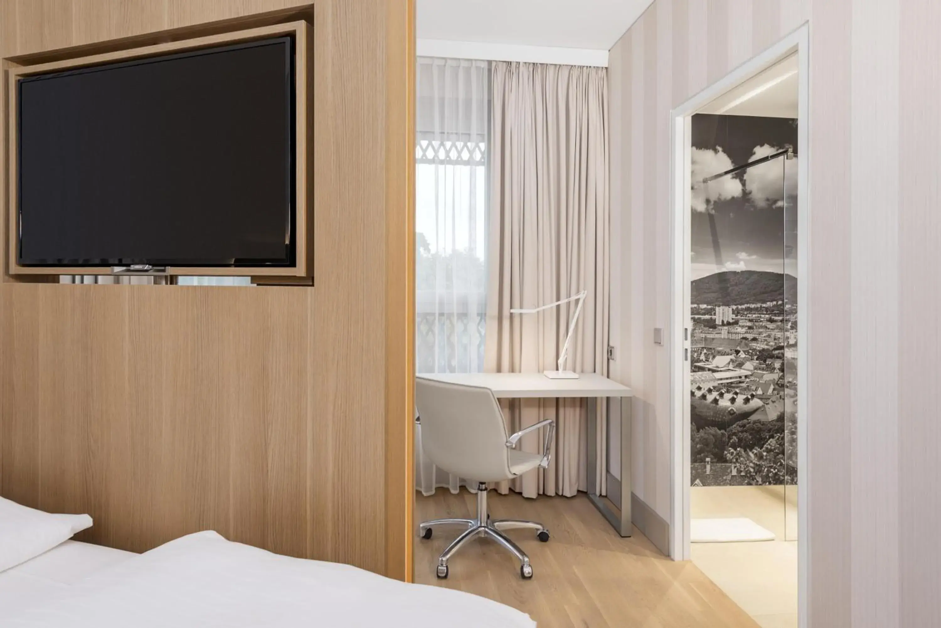 Bedroom, Bed in NH Graz City Bedroom, Bed in NH Graz City