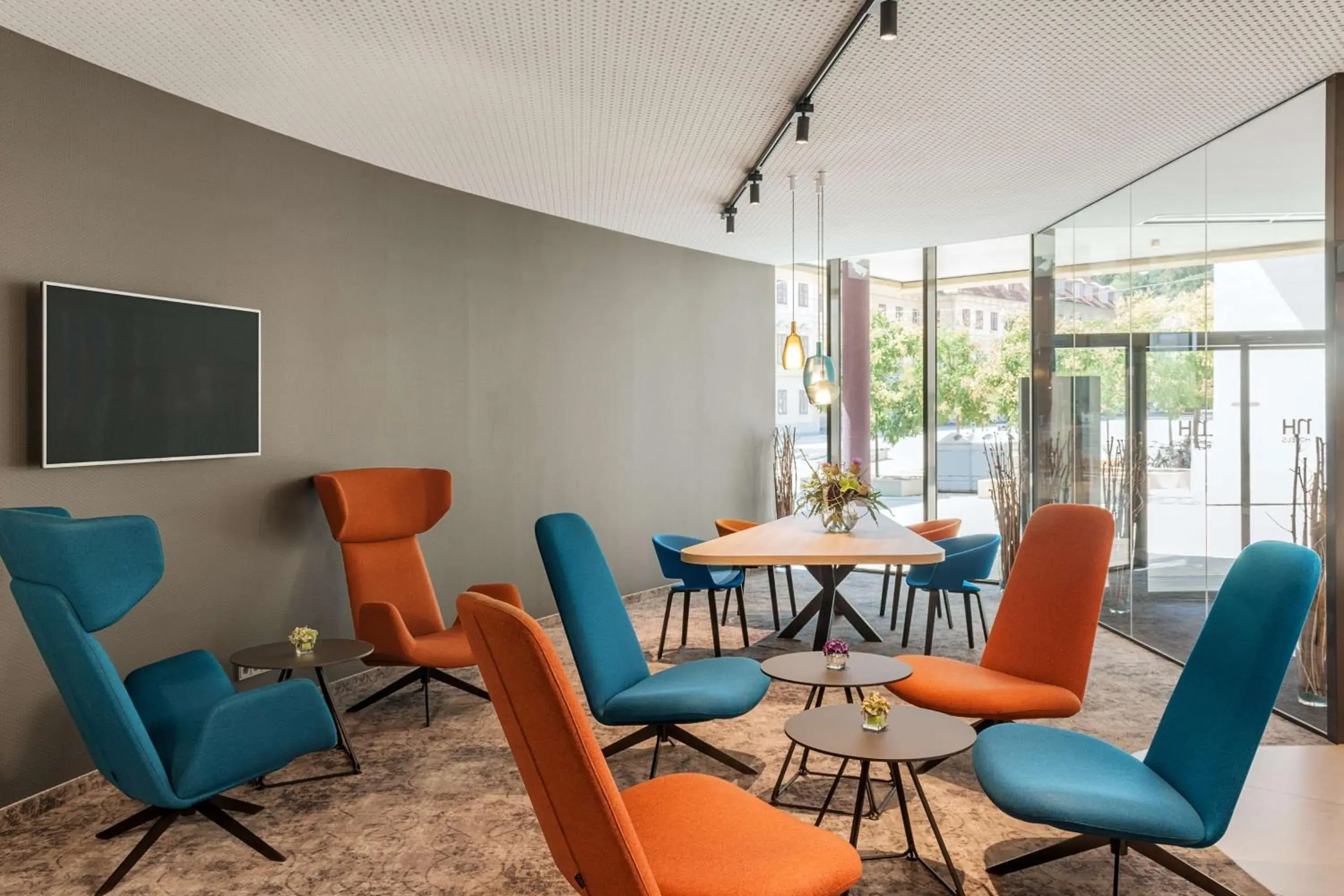 Lobby or reception in NH Graz City Lobby or reception in NH Graz City