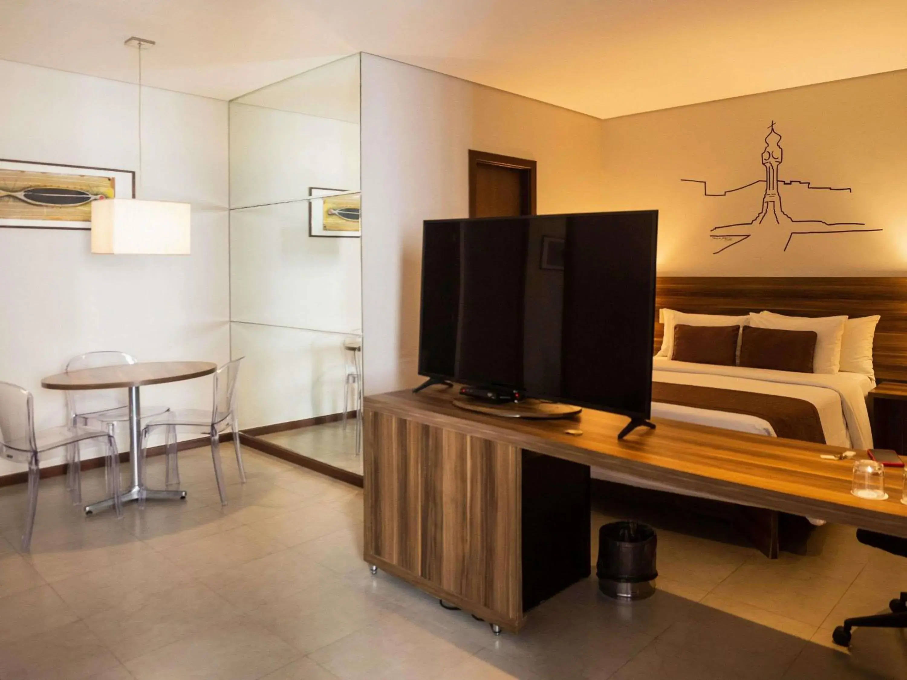 Bedroom in Mercure Belem Boulevard Bedroom in Mercure Belem Boulevard