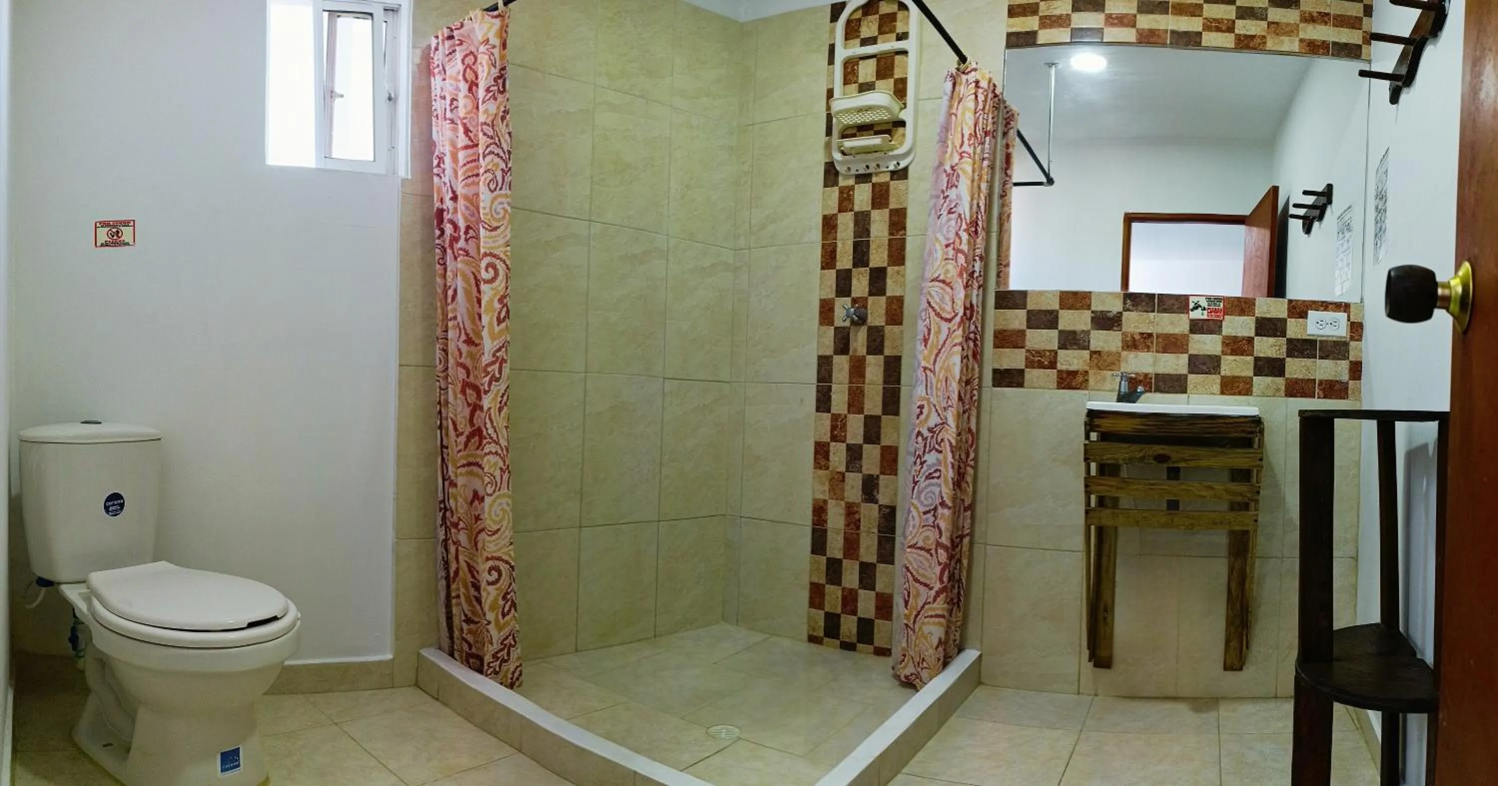 Bathroom in The Rock House Eco