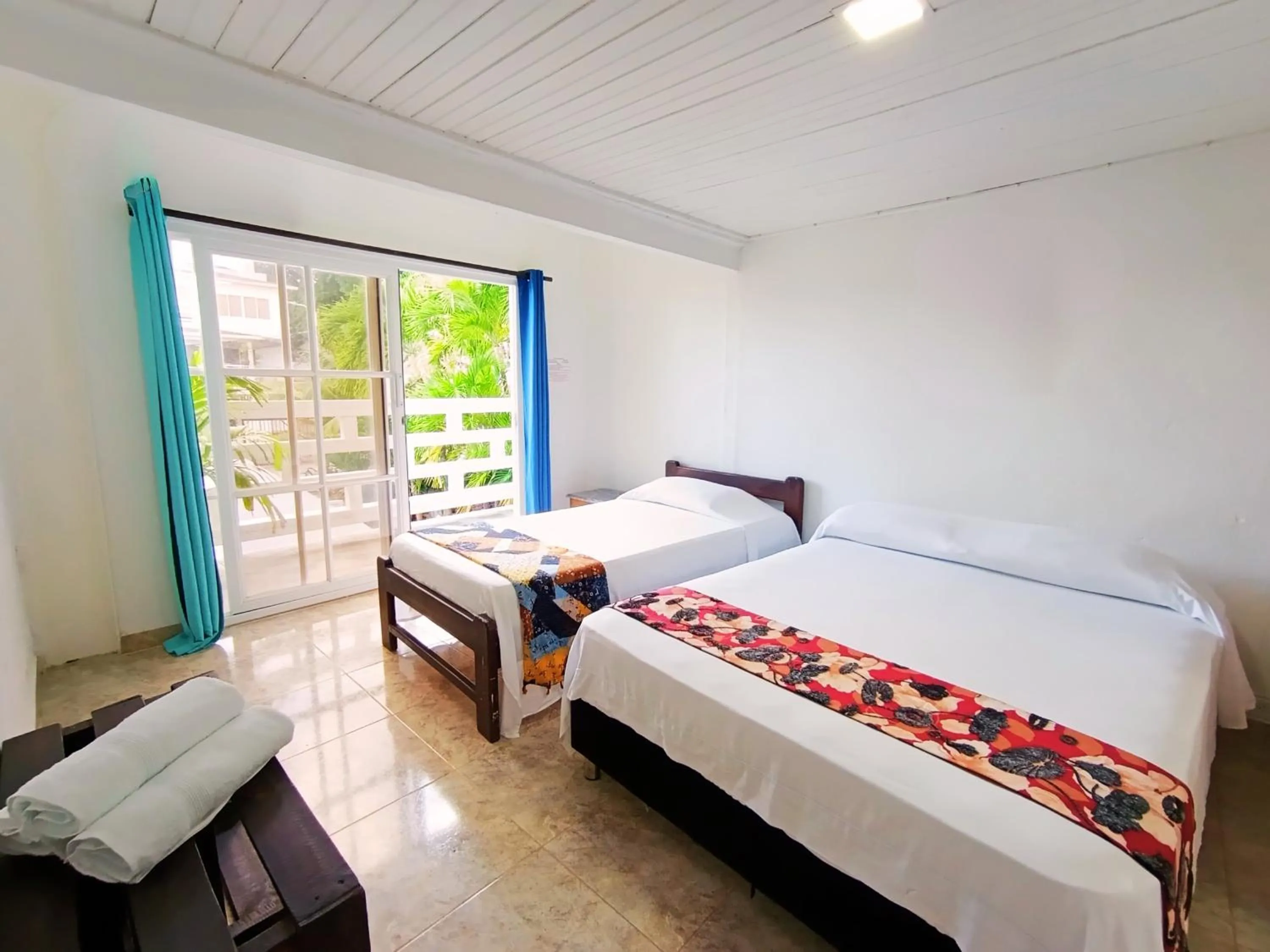 Photo of the whole room, Bed in The Rock House Eco