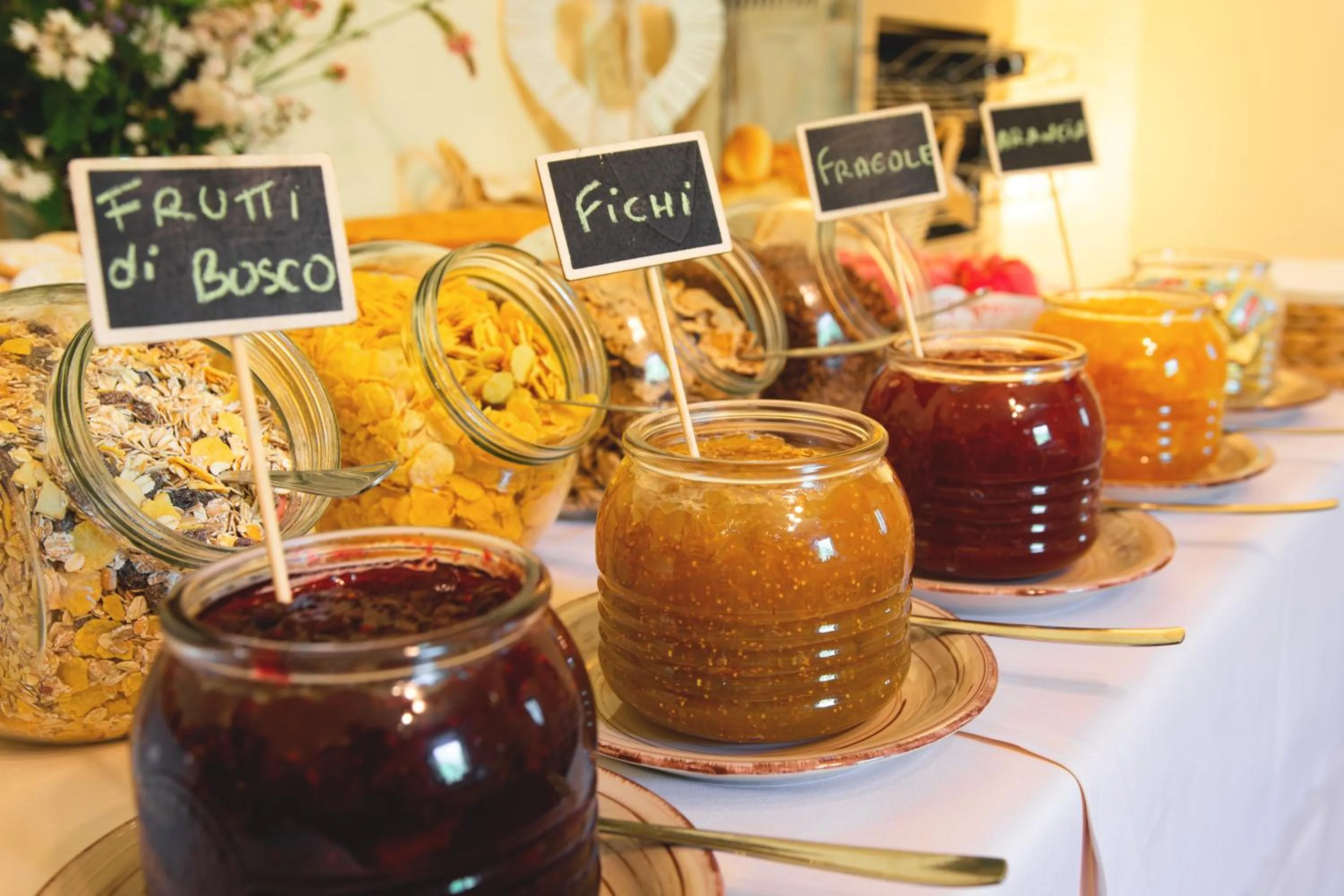 Breakfast in Podere Belvedere