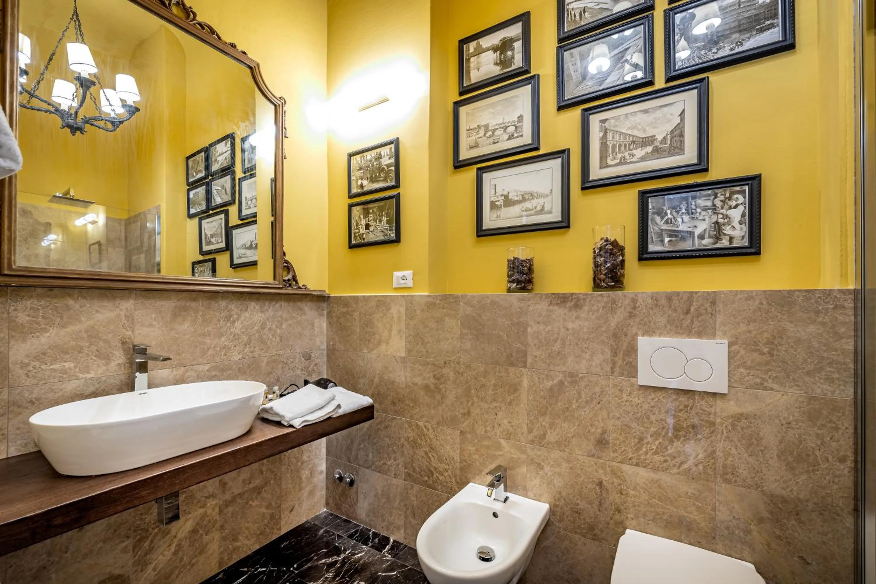 Bathroom in B&B Cerretani Palace