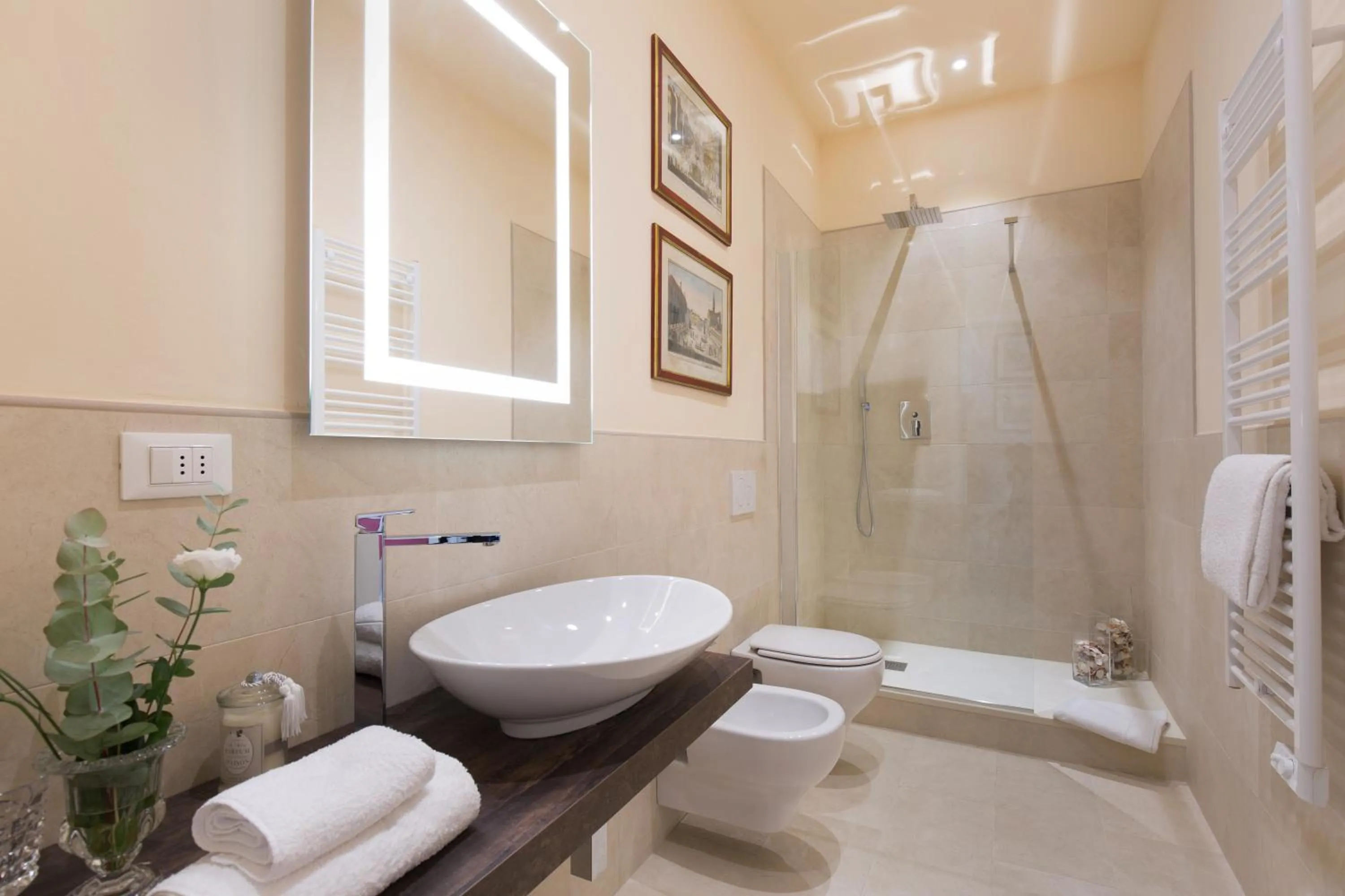 Toilet in B&B Cerretani Palace