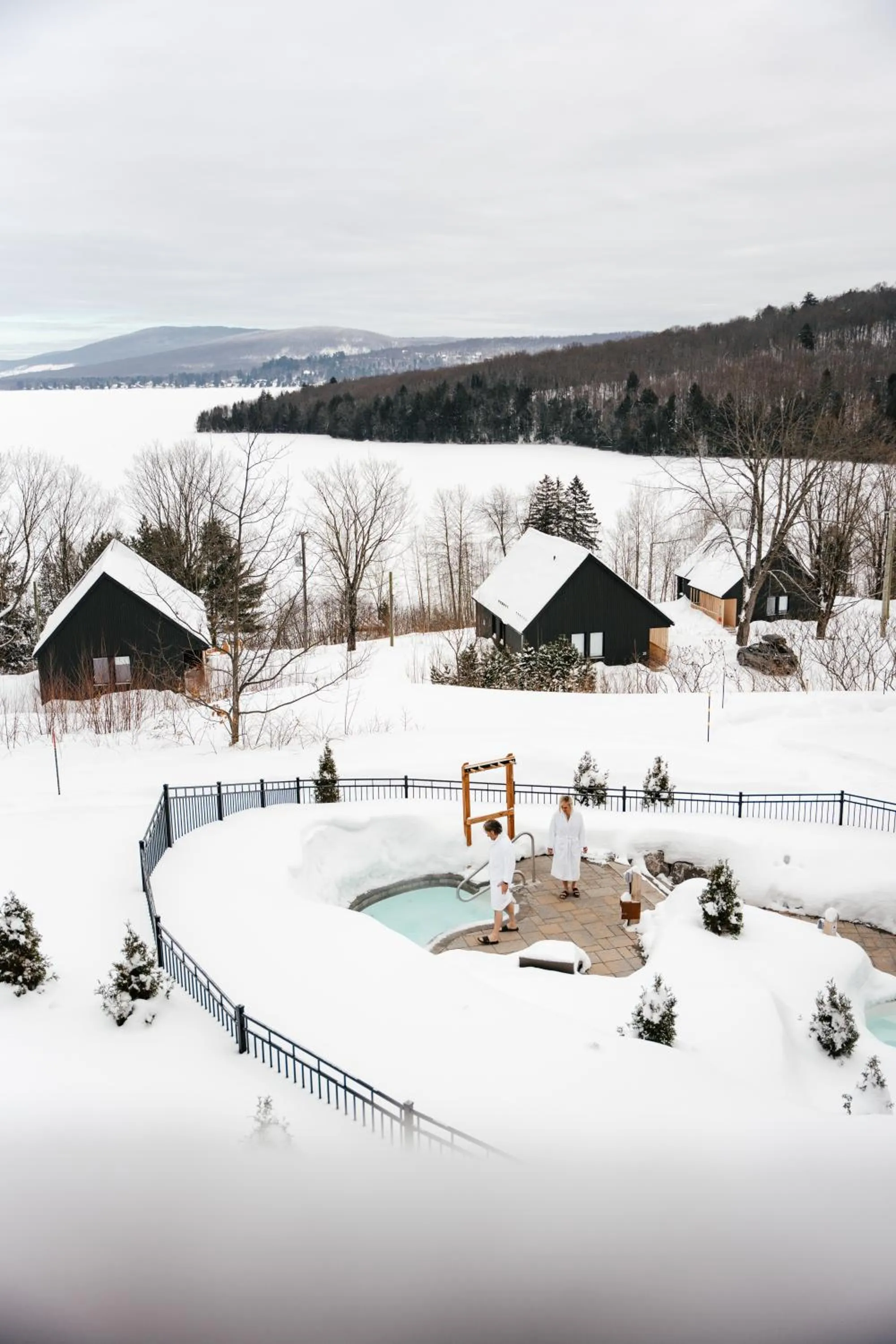 Hot Tub in Station Touristique Duchesnay - Sepaq