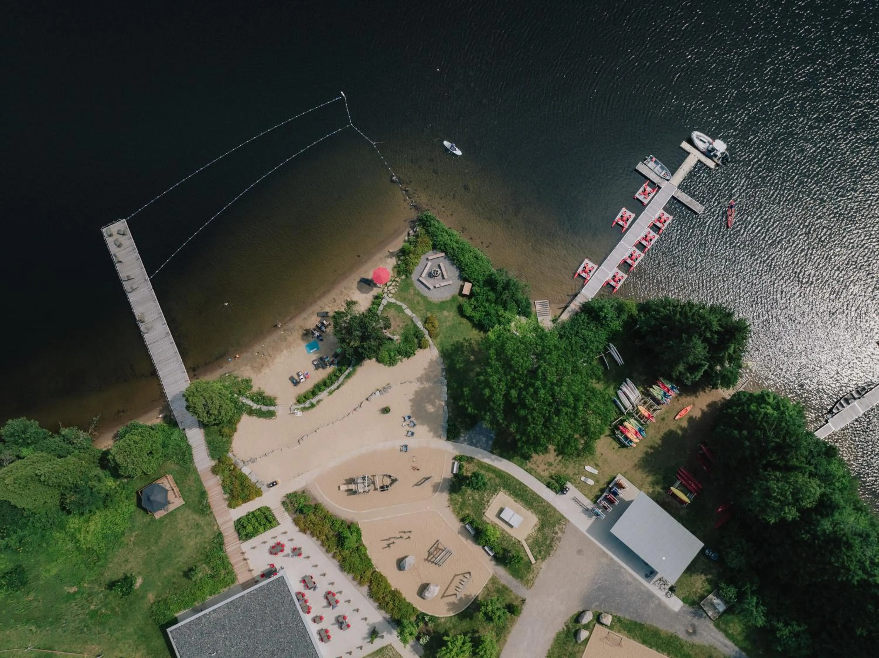 Beach in Station Touristique Duchesnay - Sepaq
