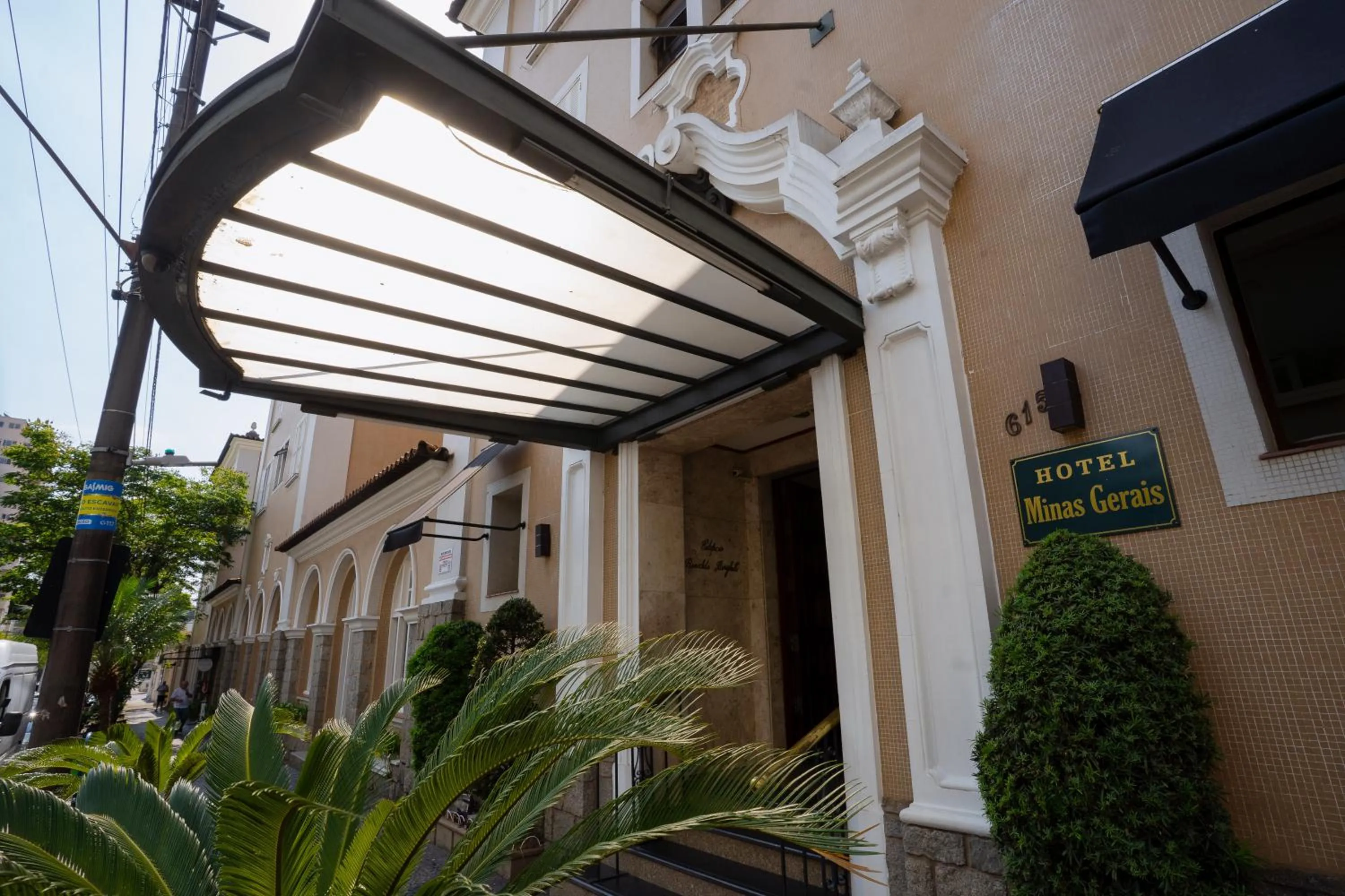 Facade/entrance in Hotel Minas Gerais