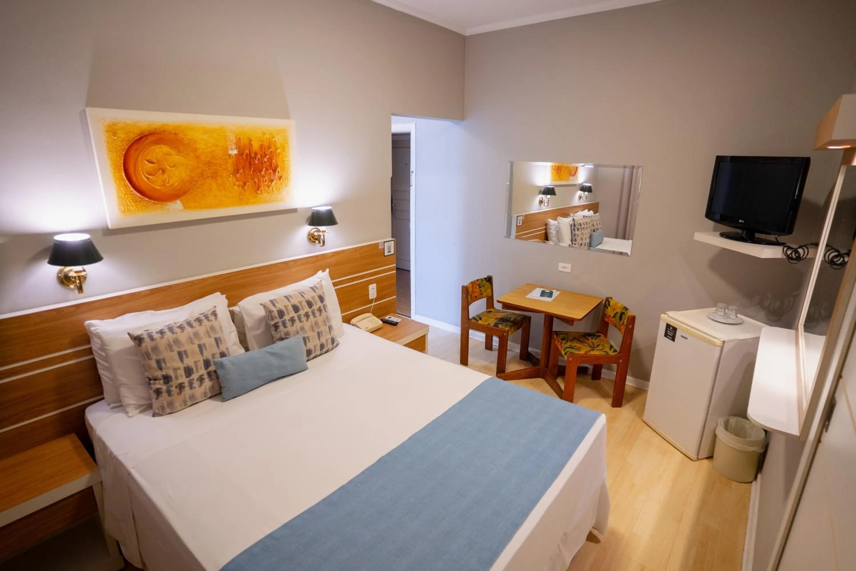 Photo of the whole room, Bed in Hotel Minas Gerais