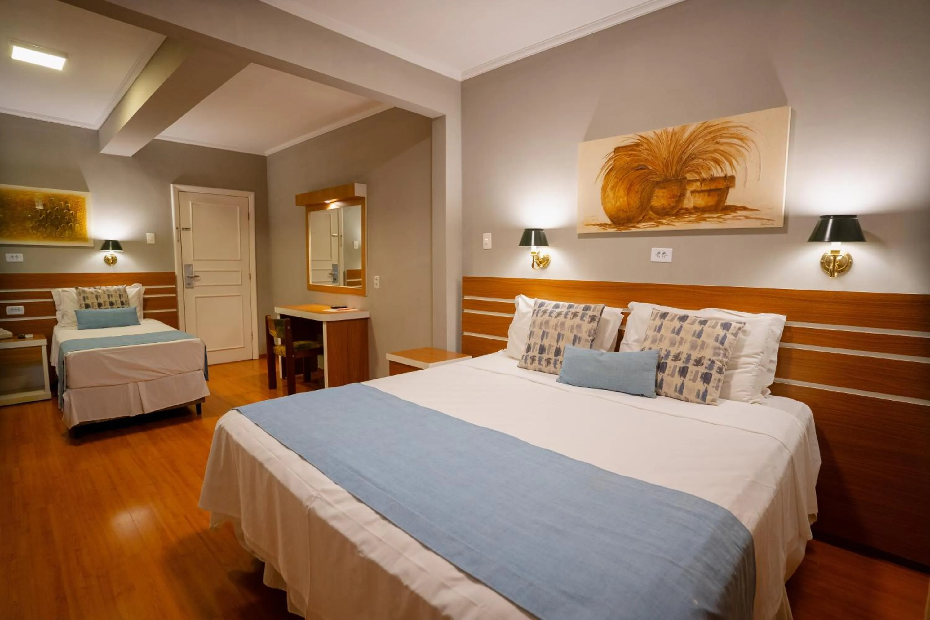 Bedroom, Bed in Hotel Minas Gerais