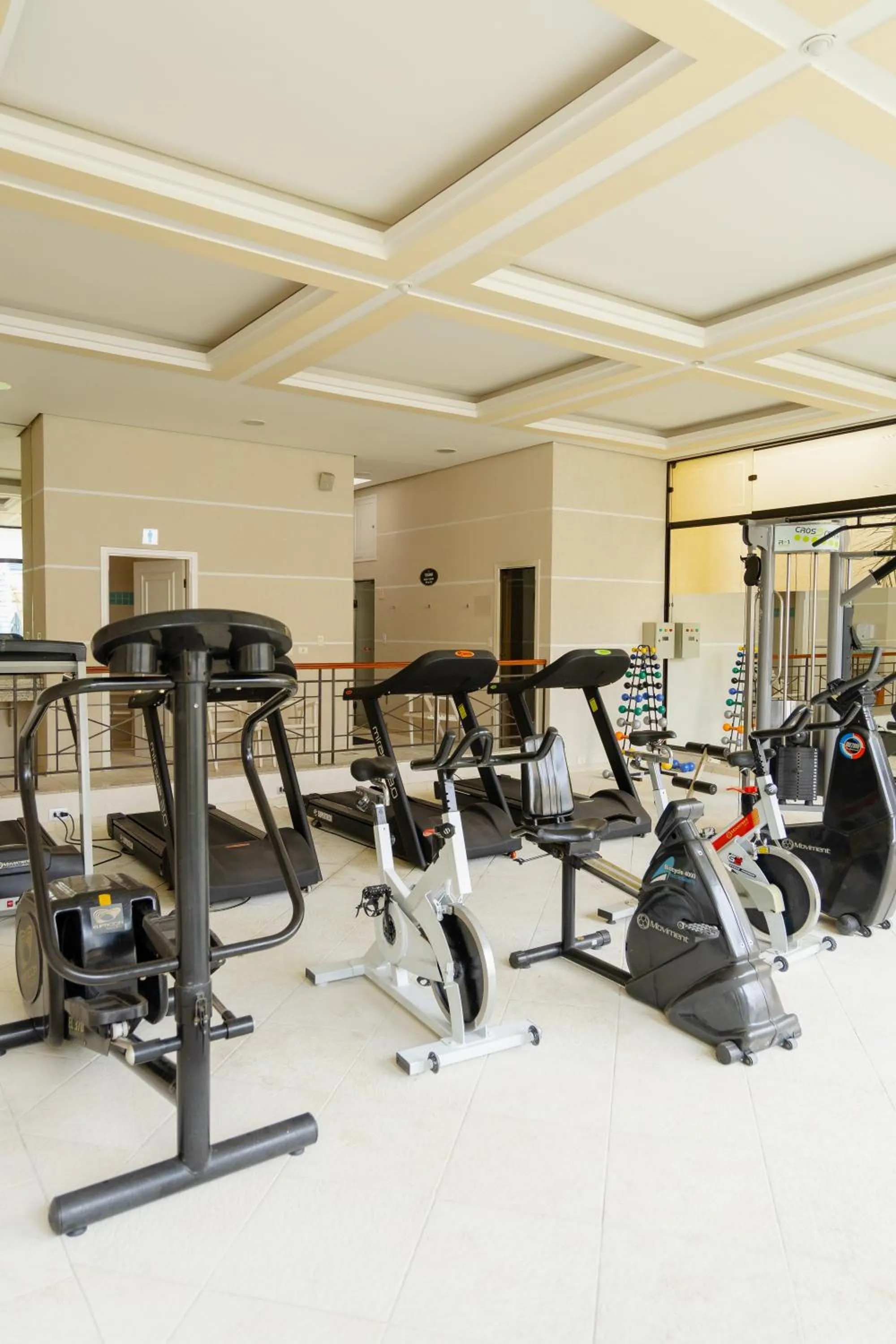 Fitness centre/facilities in Hotel Minas Gerais