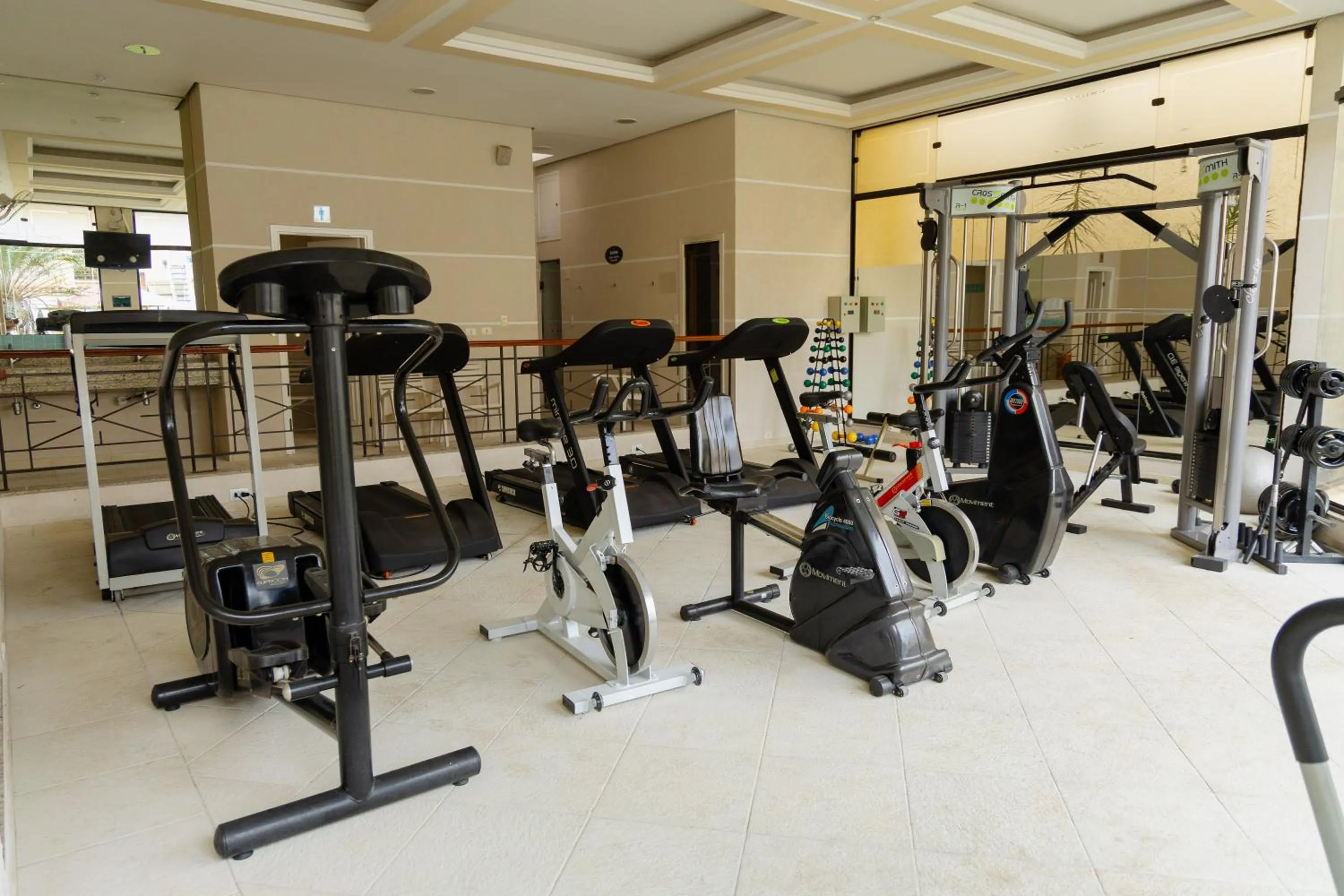 Fitness centre/facilities in Hotel Minas Gerais