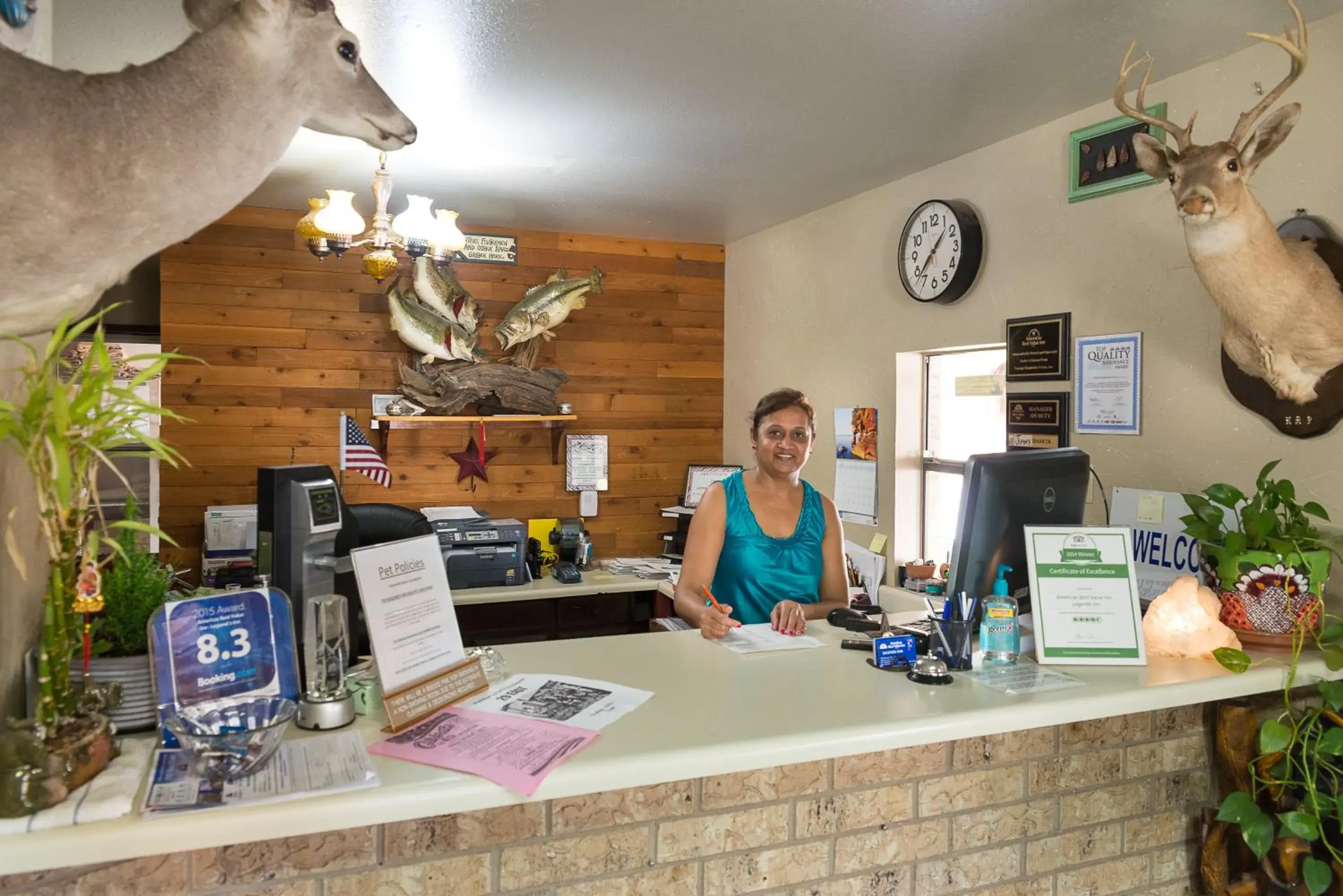 Lobby or reception in Americas Best Value Inn - Legend's Inn Lobby or reception in Americas Best Value Inn - Legend's Inn