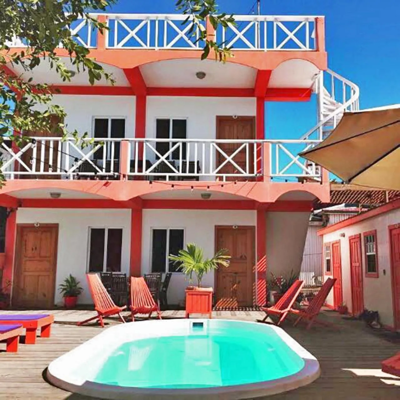 Facade/entrance in Ambergris Sunset Hotel