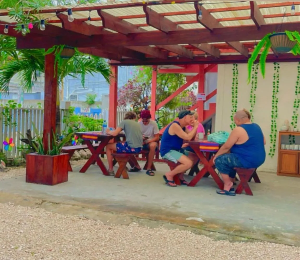 Restaurant/places to eat in Ambergris Sunset Hotel