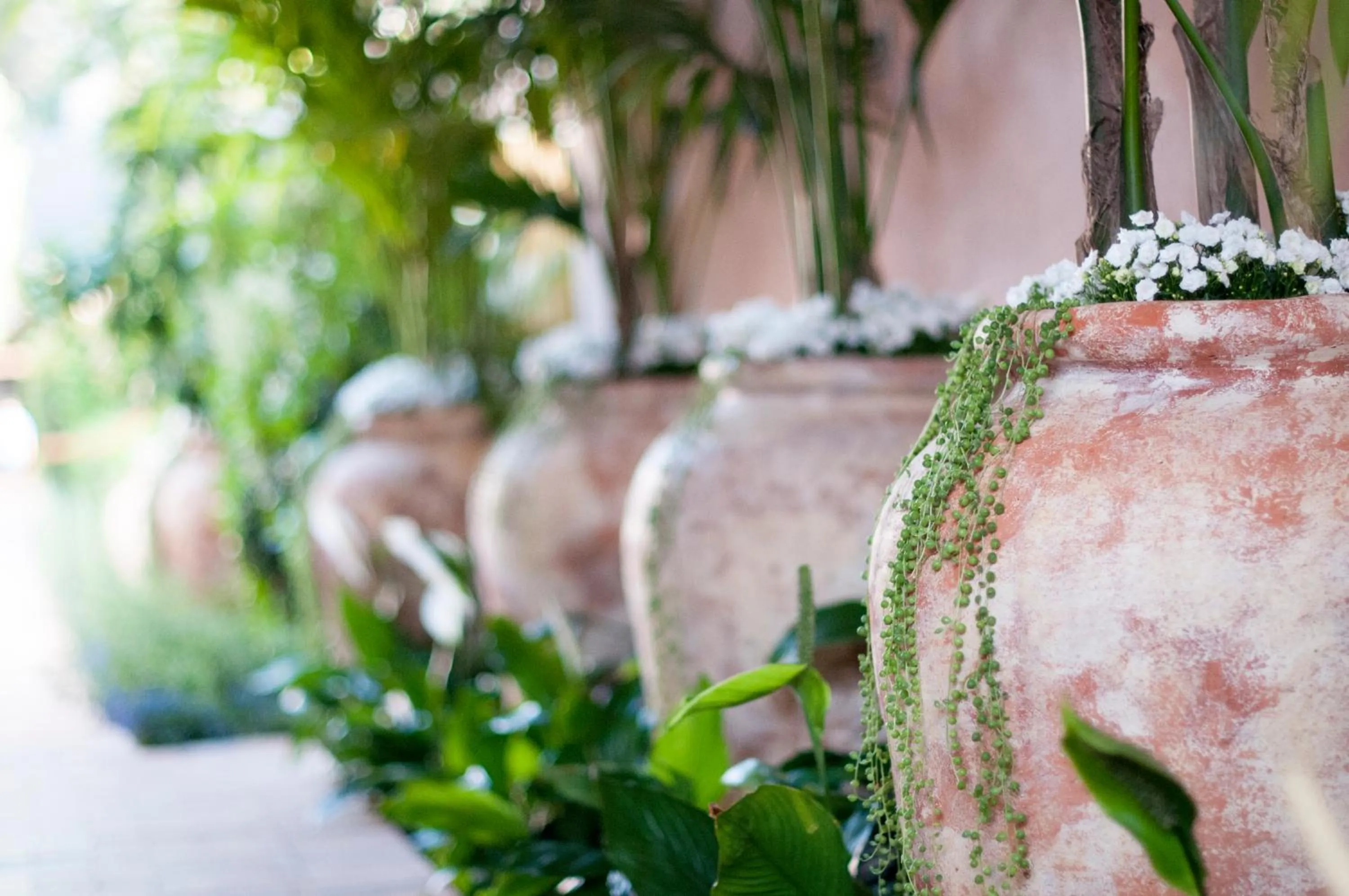 Decorative detail in Hotel Bel-Air - Dorchester Collection
