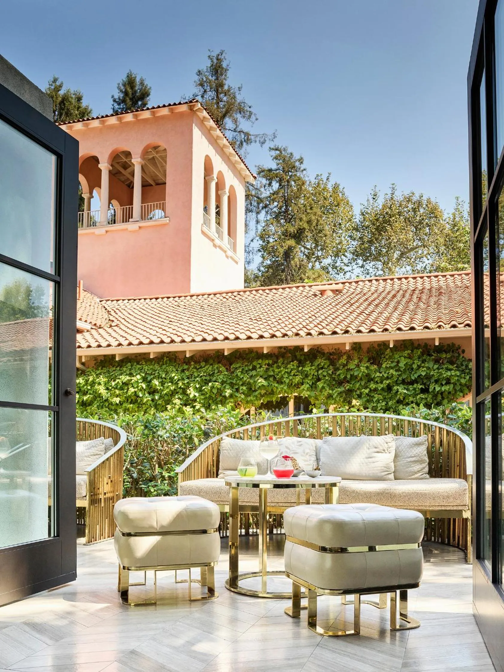 Balcony/Terrace in Hotel Bel-Air - Dorchester Collection