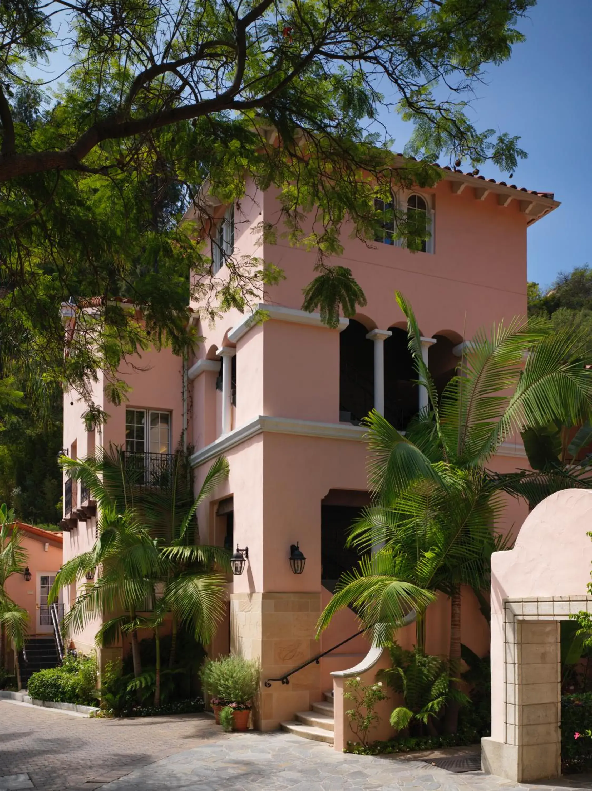 Facade/entrance in Hotel Bel-Air - Dorchester Collection Facade/entrance in Hotel Bel-Air - Dorchester Collection
