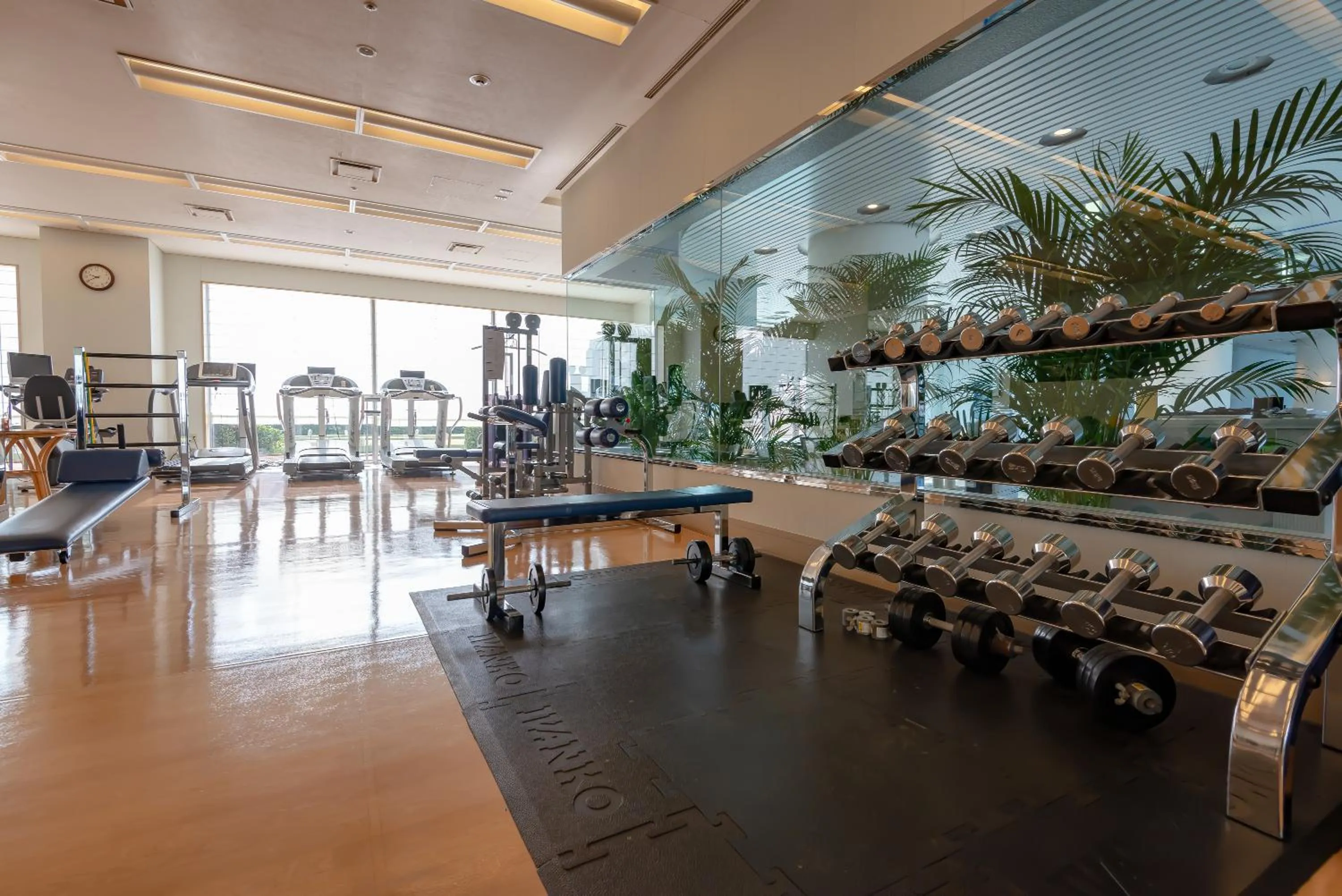 Fitness centre/facilities in Hotel Okura Fukuoka