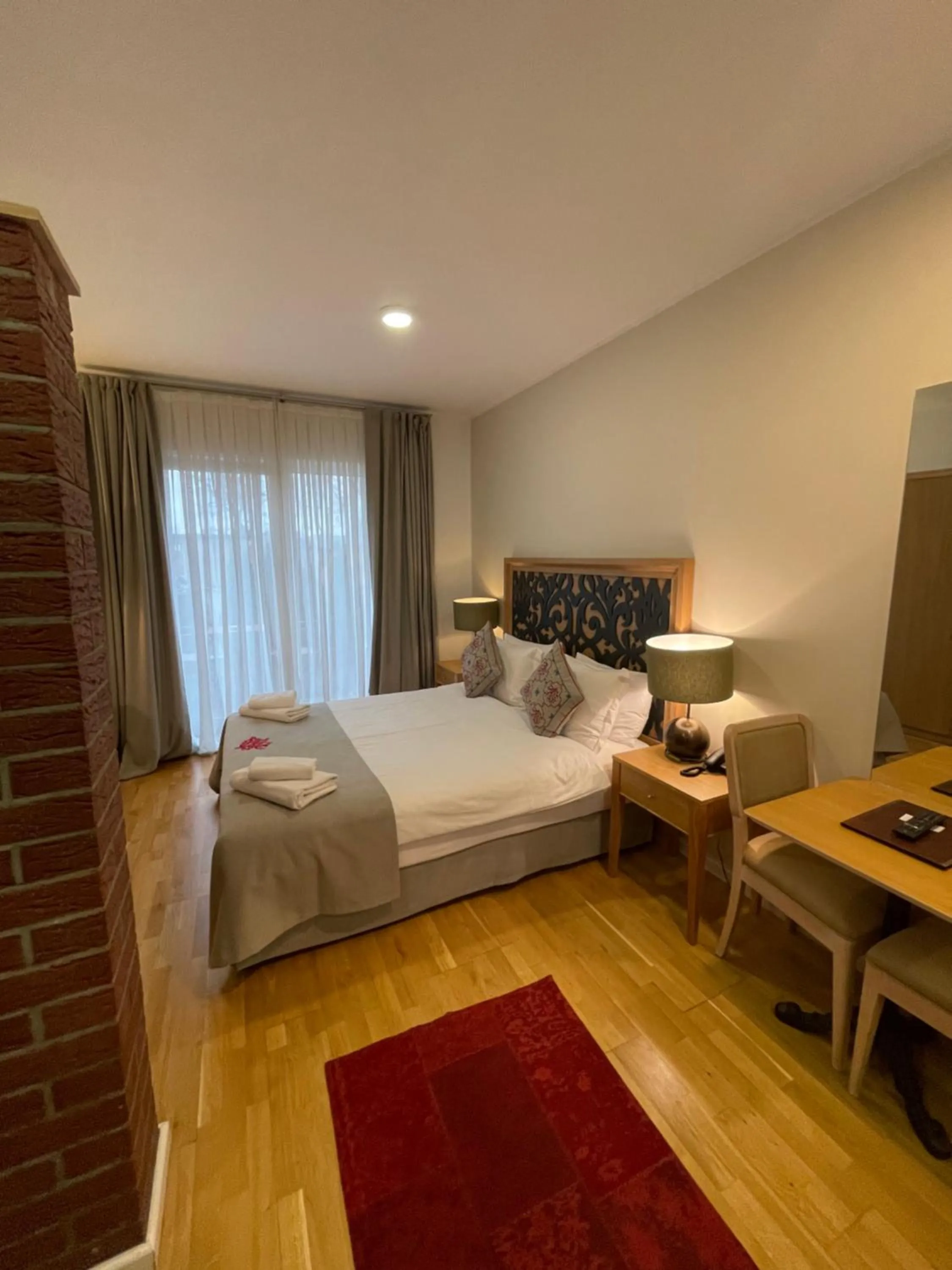 Bedroom, Bed in Hotel Altes Fährhaus